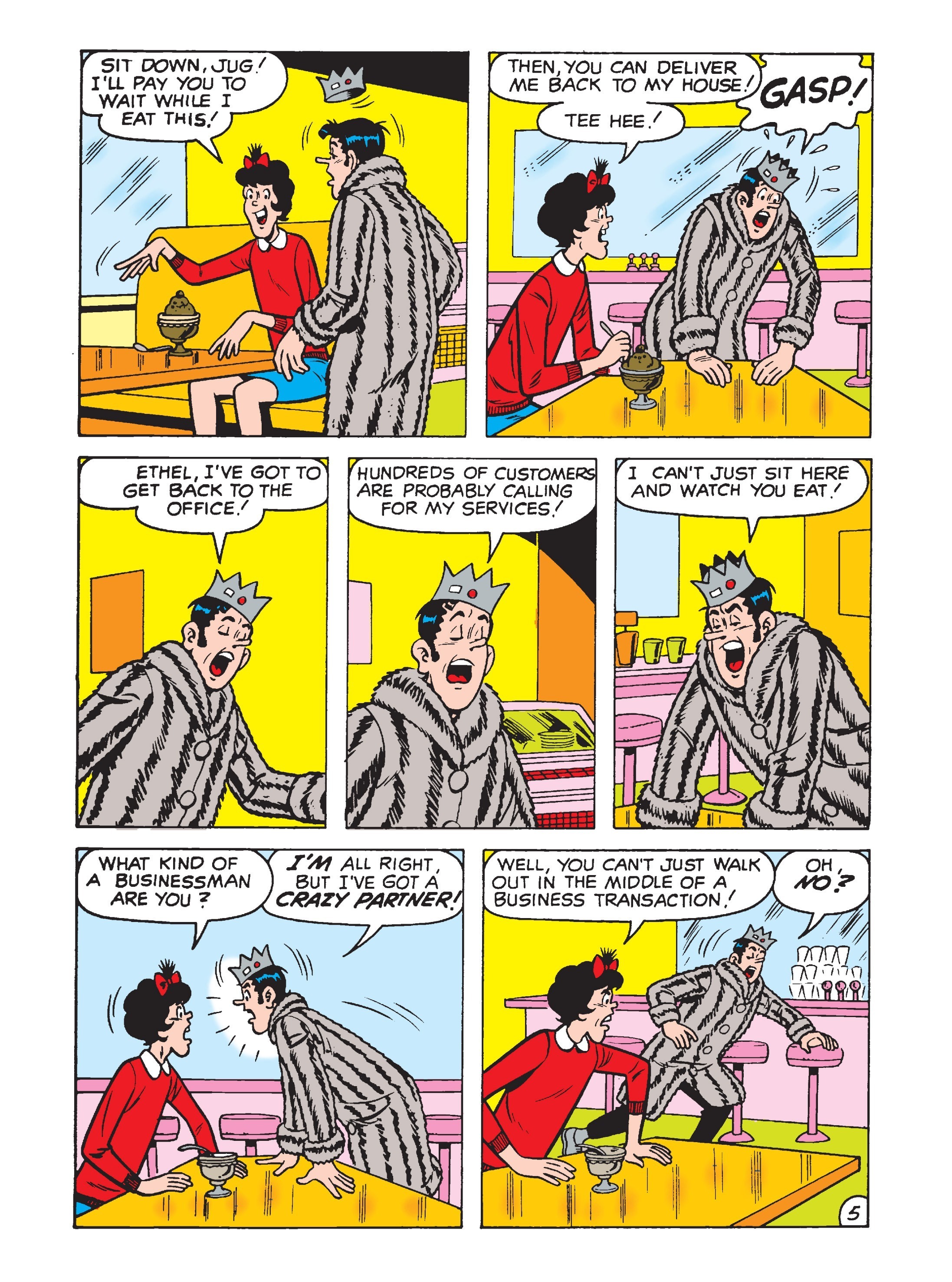 Read online Jughead's Double Digest Magazine comic -  Issue #190 - 90