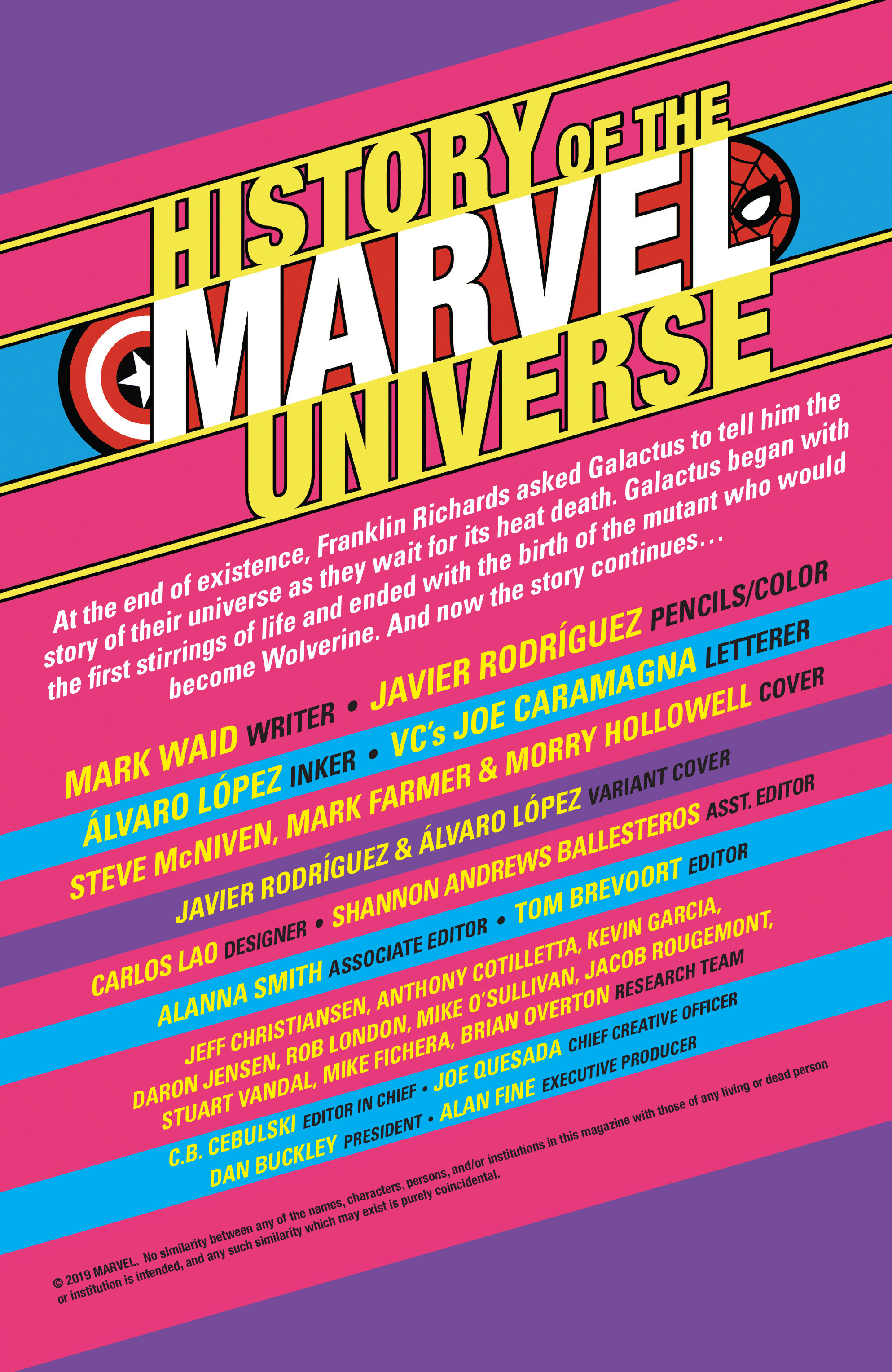 Read online History of the Marvel Universe (2019) comic -  Issue #2 - 2
