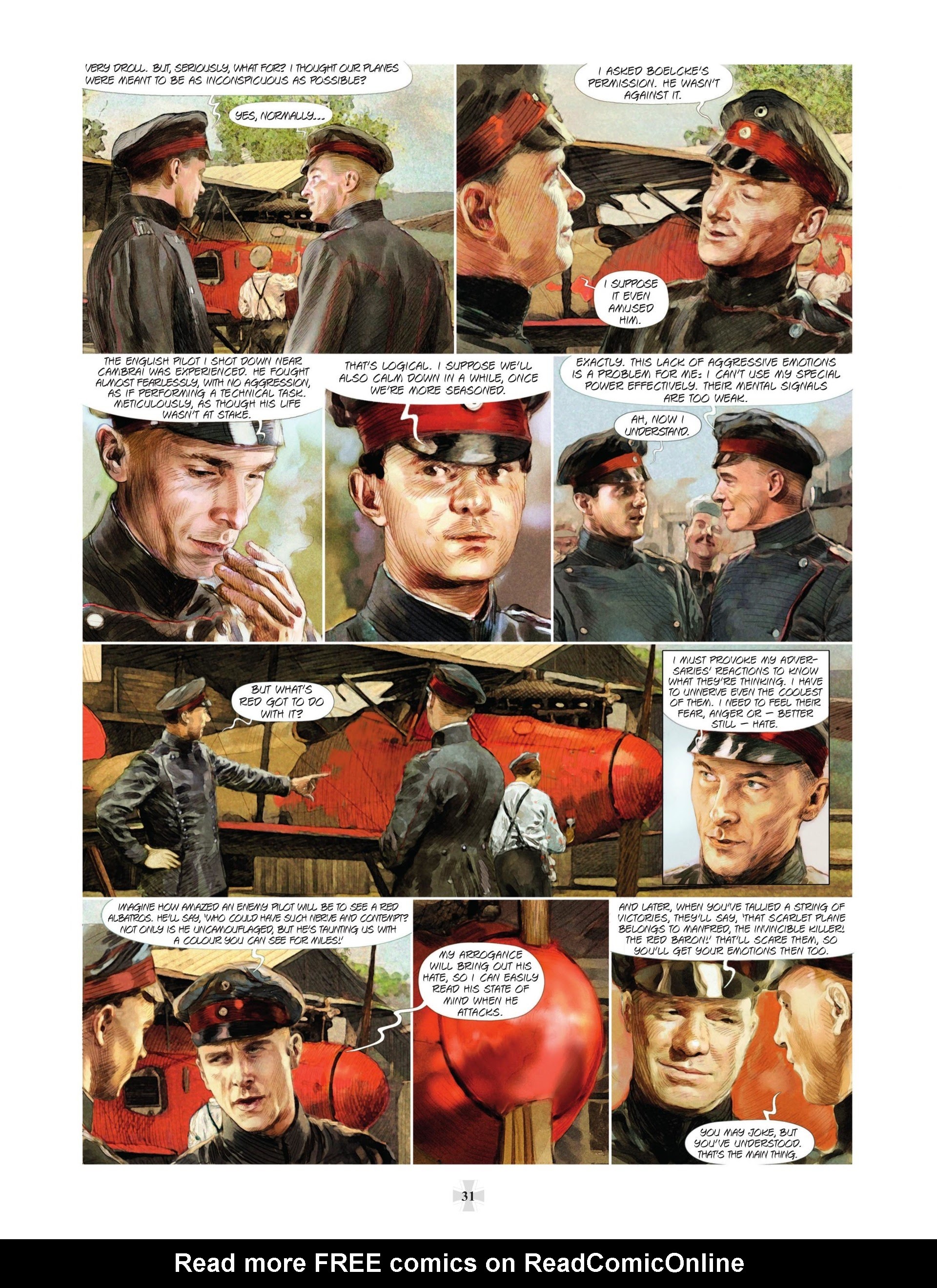 Read online Red Baron comic -  Issue #3 - 33
