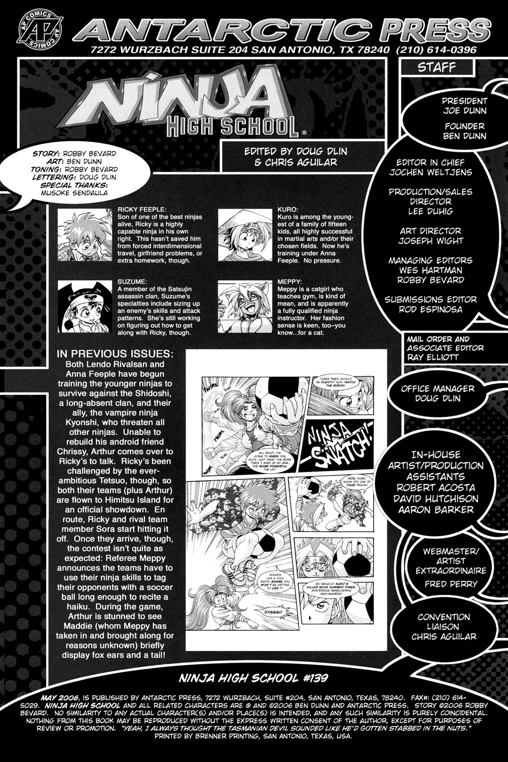 Read online Ninja High School (1986) comic -  Issue #139 - 2