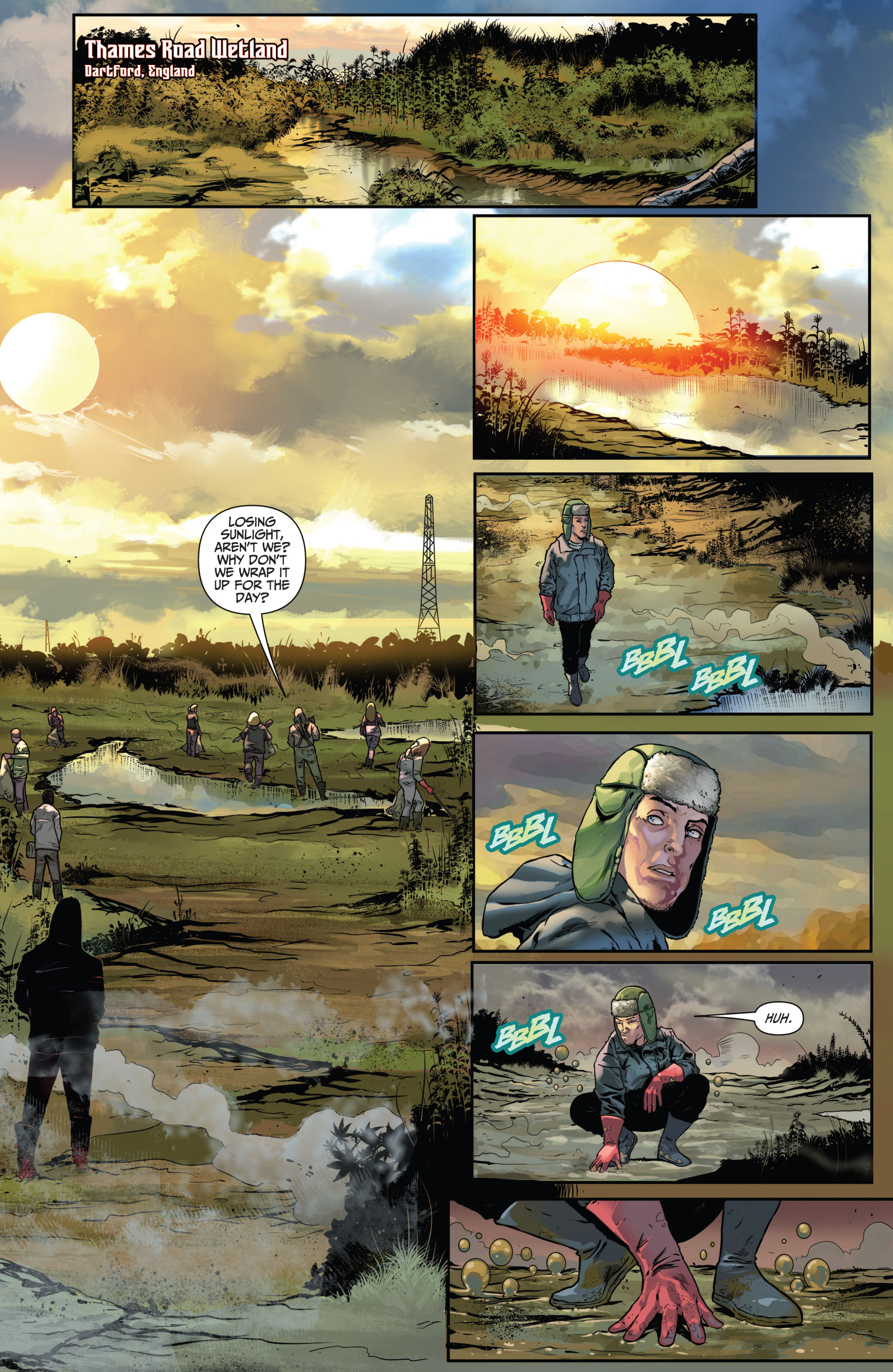 Read online Van Helsing: From the Depths comic -  Issue # Full - 4