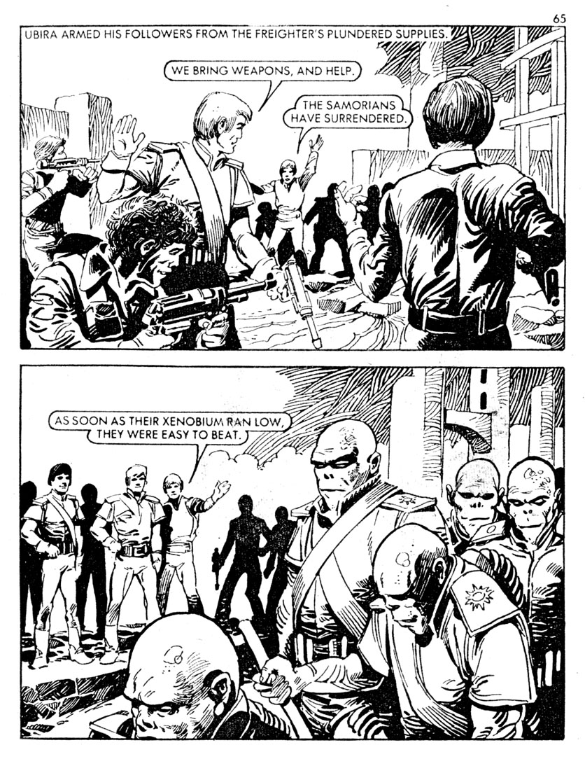 Read online Starblazer comic -  Issue #34 - 65