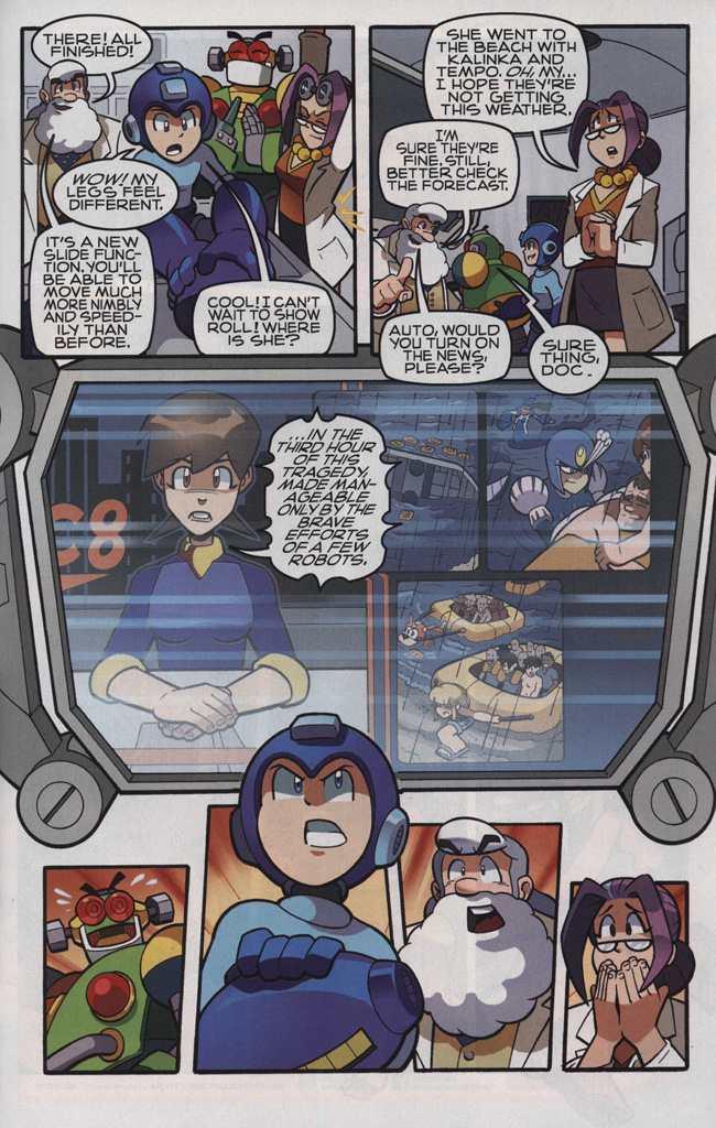 Read online Mega Man comic -  Issue #19 - 23