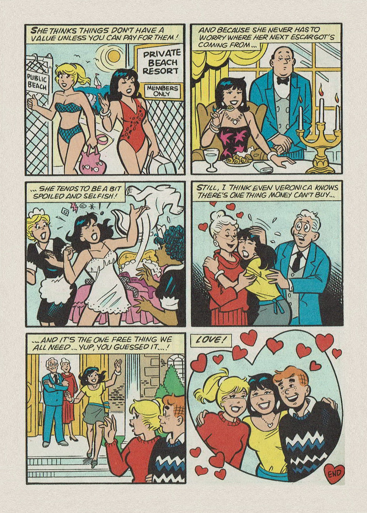 Read online Betty and Veronica Digest Magazine comic -  Issue #165 - 66