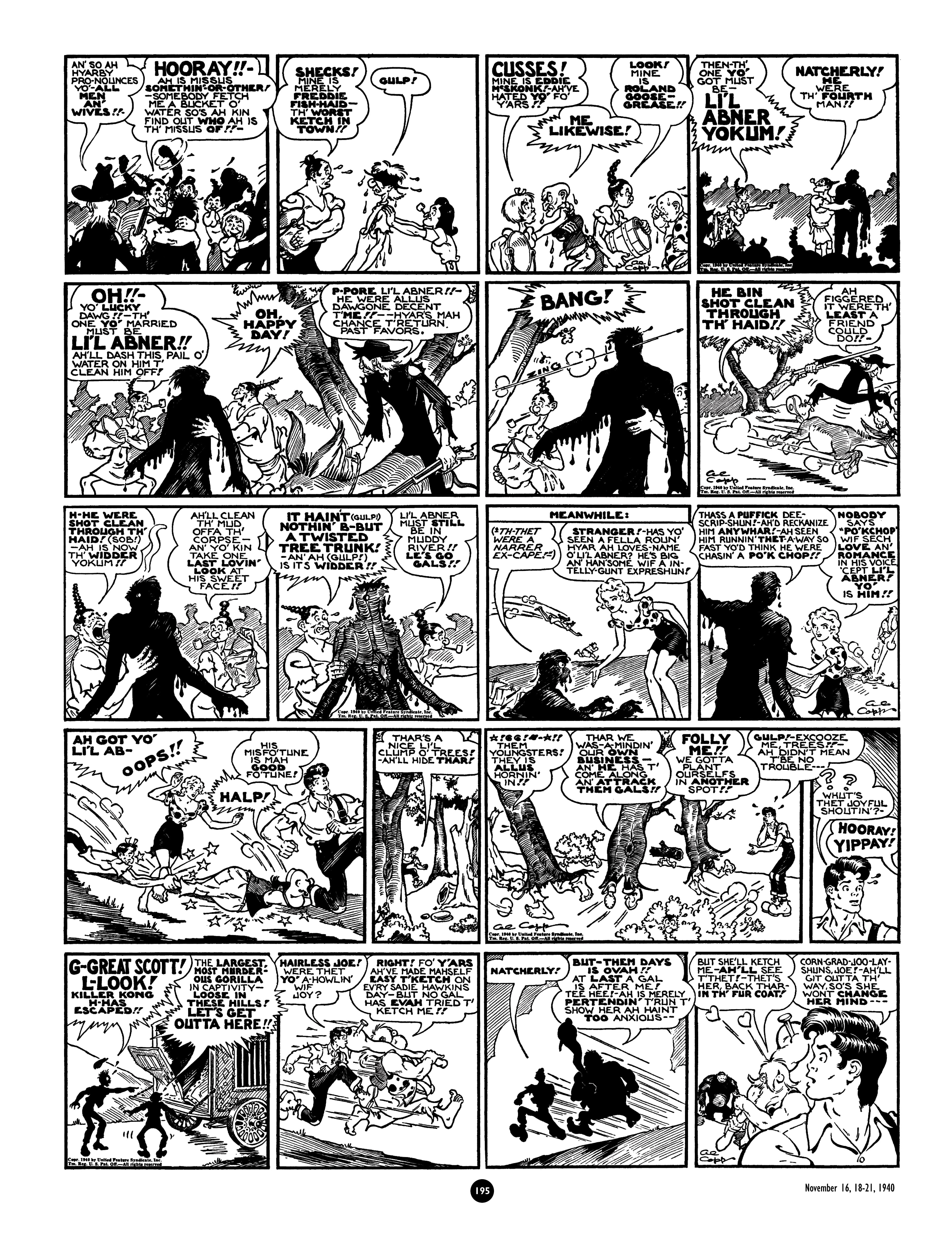 Read online Al Capp's Li'l Abner Complete Daily & Color Sunday Comics comic -  Issue # TPB 3 (Part 2) - 97