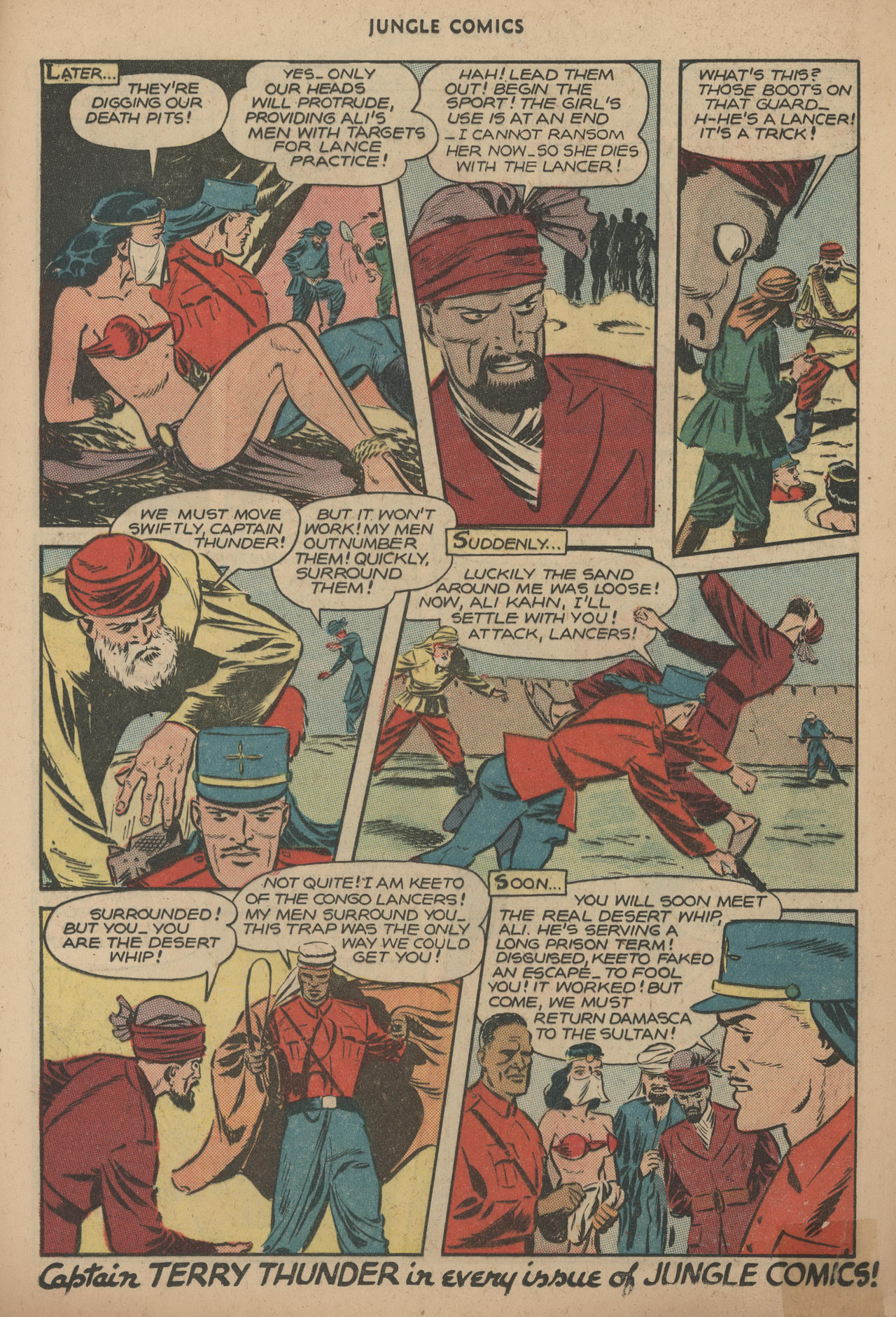 Read online Jungle Comics comic -  Issue #85 - 24
