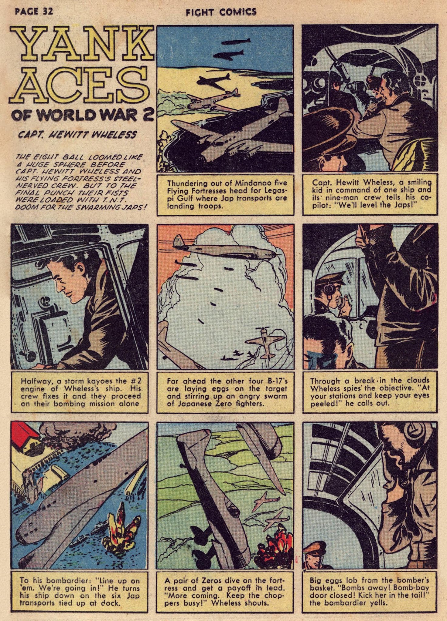 Read online Fight Comics comic -  Issue #24 - 34