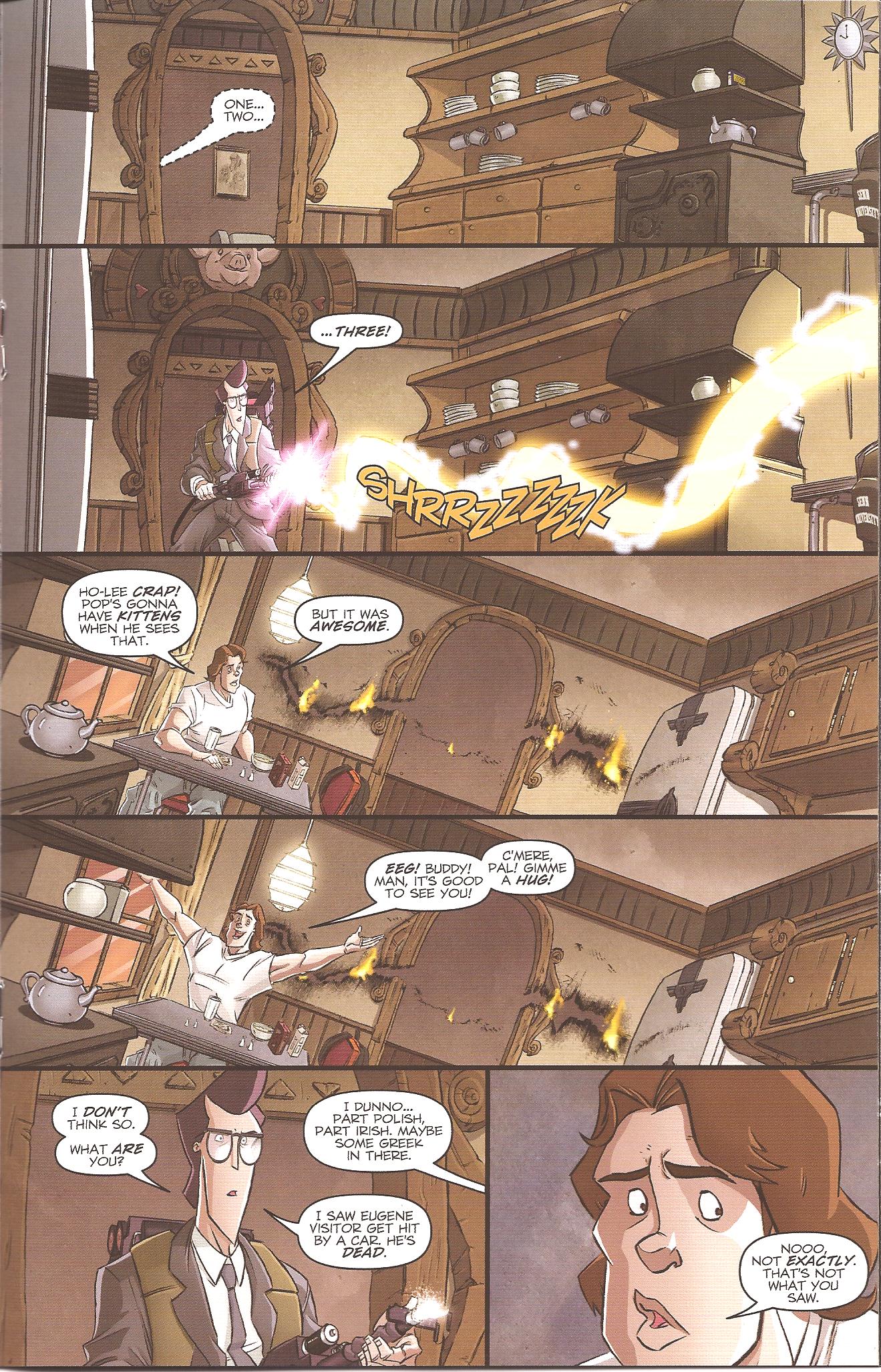 Read online Ghostbusters (2011) comic -  Issue #8 - 17