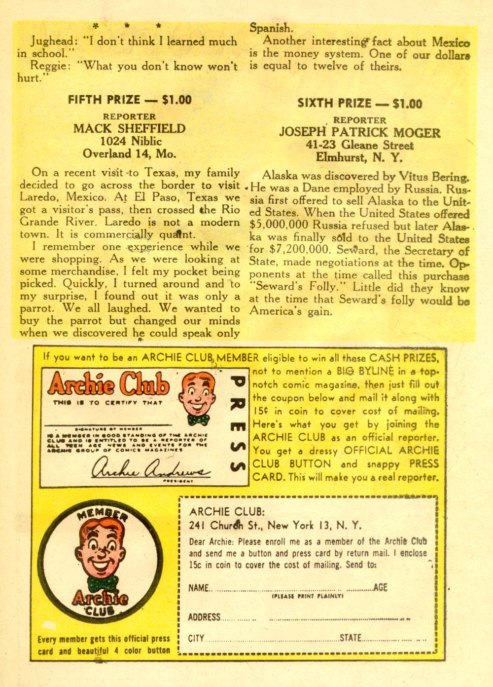 Read online Pep Comics comic -  Issue #134 - 22