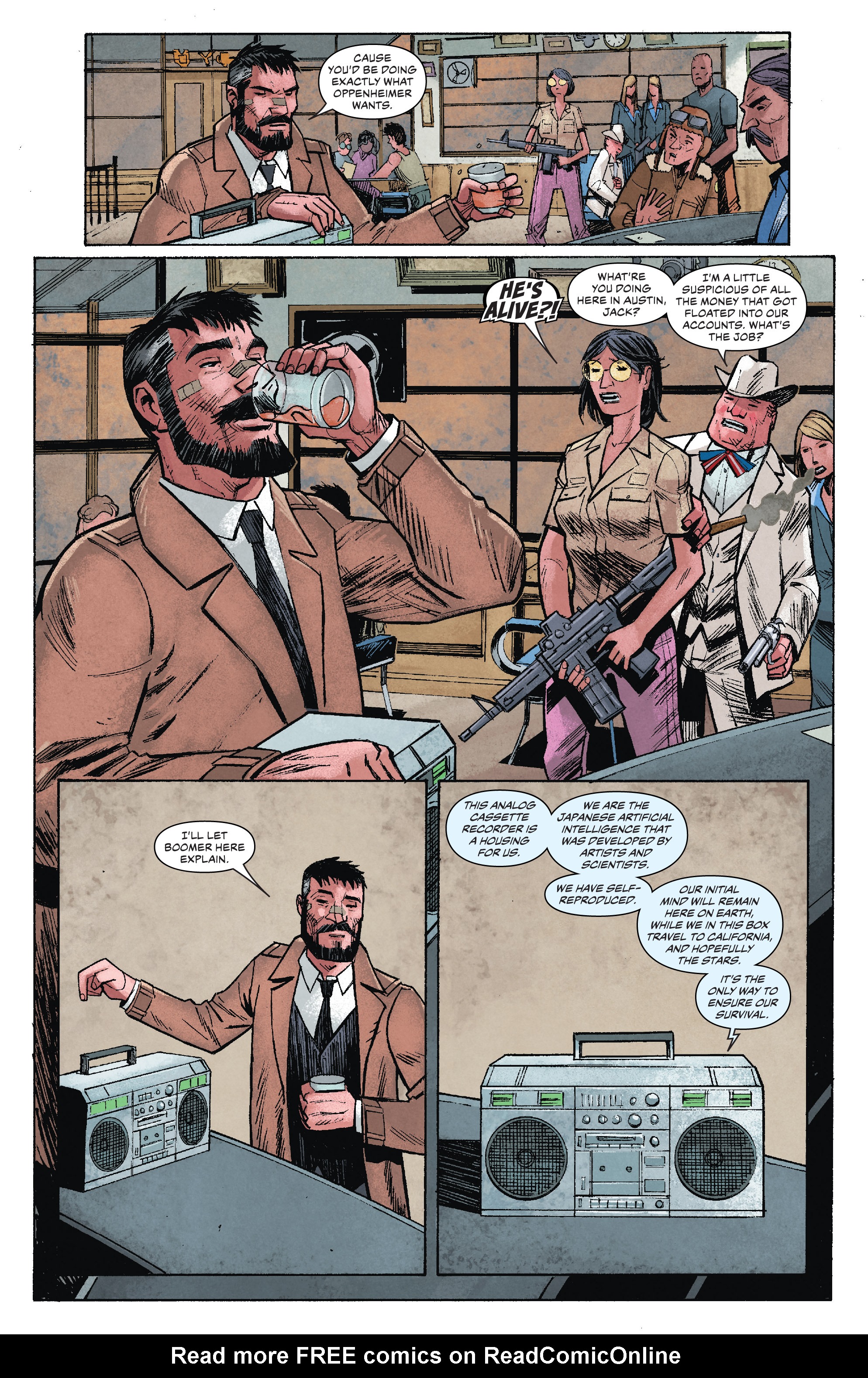 Read online Analog comic -  Issue #8 - 21