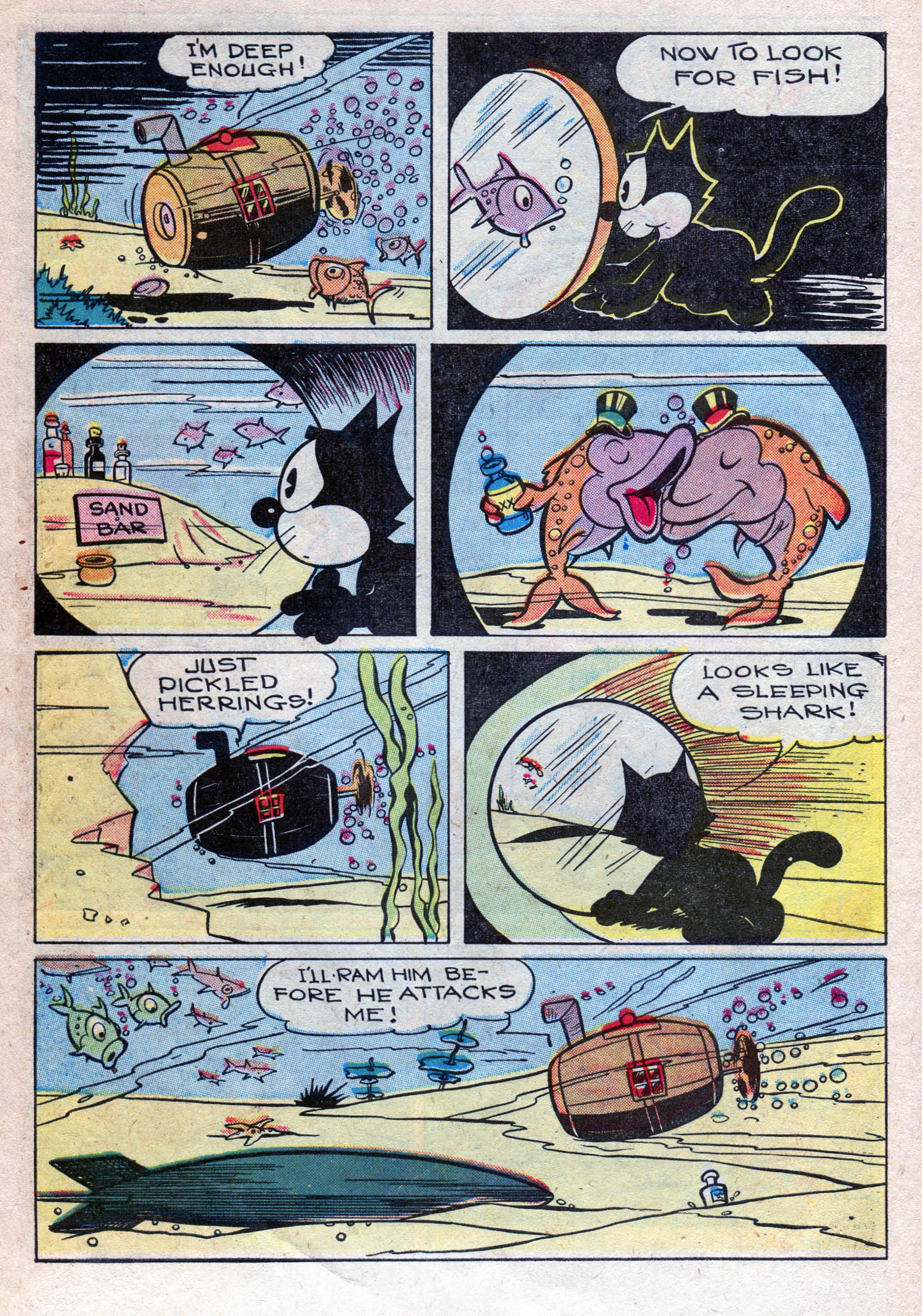 Read online Felix the Cat (1948) comic -  Issue #18 - 8