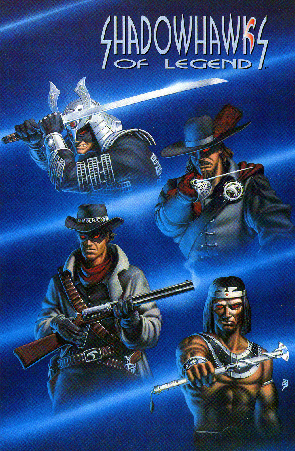 Read online Shadowhawks of Legend comic -  Issue # Full - 1