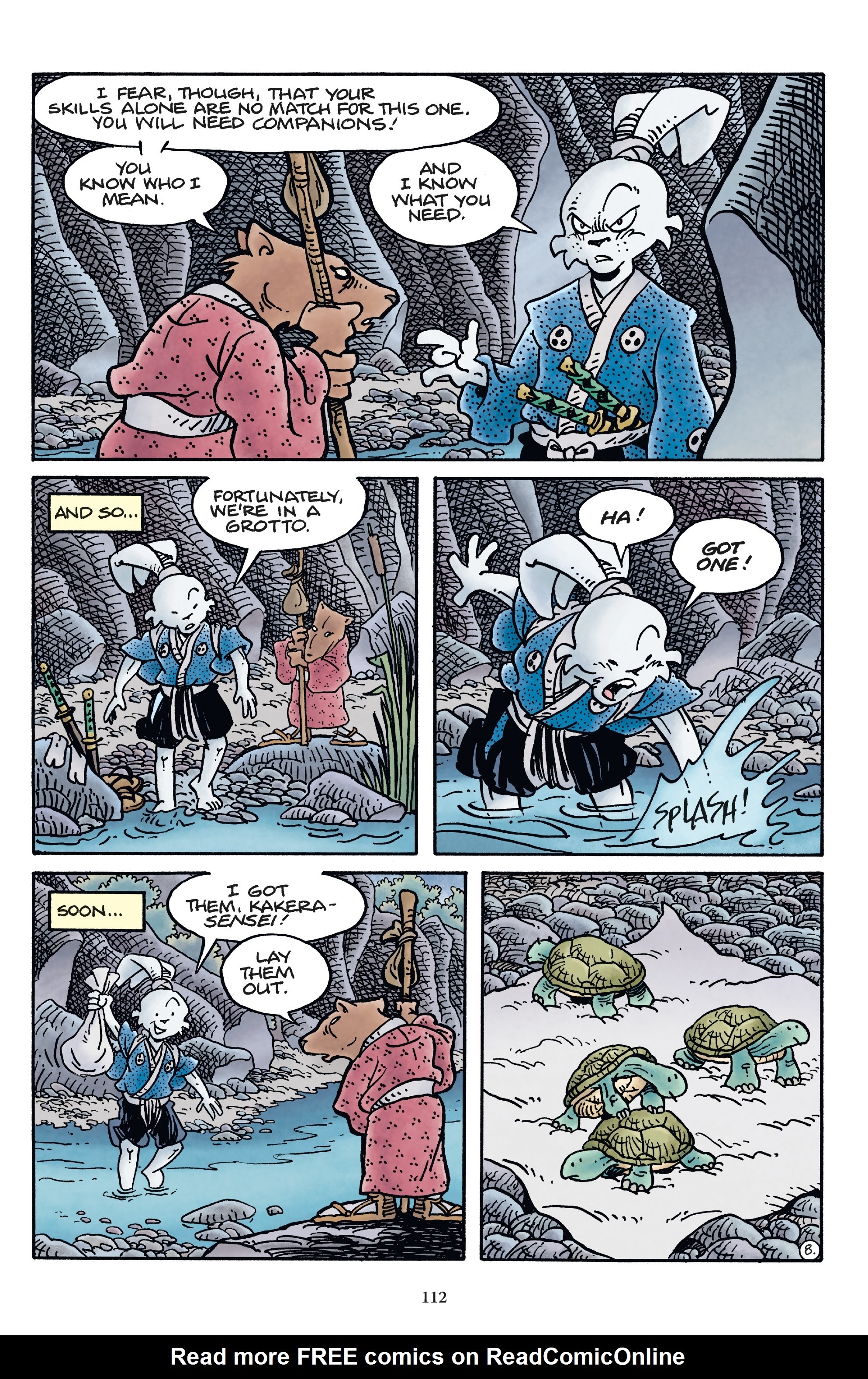Read online Usagi Yojimbo/Teenage Mutant Ninja Turtles: The Complete Collection comic -  Issue # TPB (Part 2) - 5