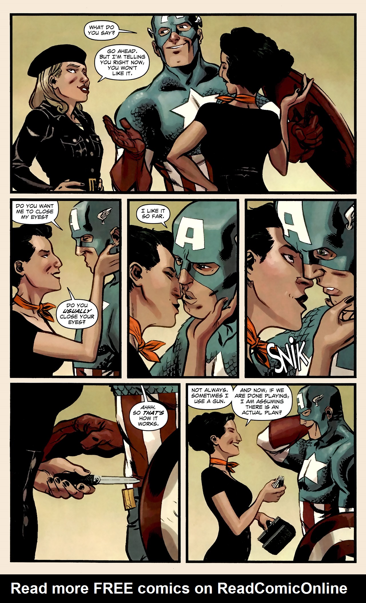 Captain America And The First Thirteen Full Page 16