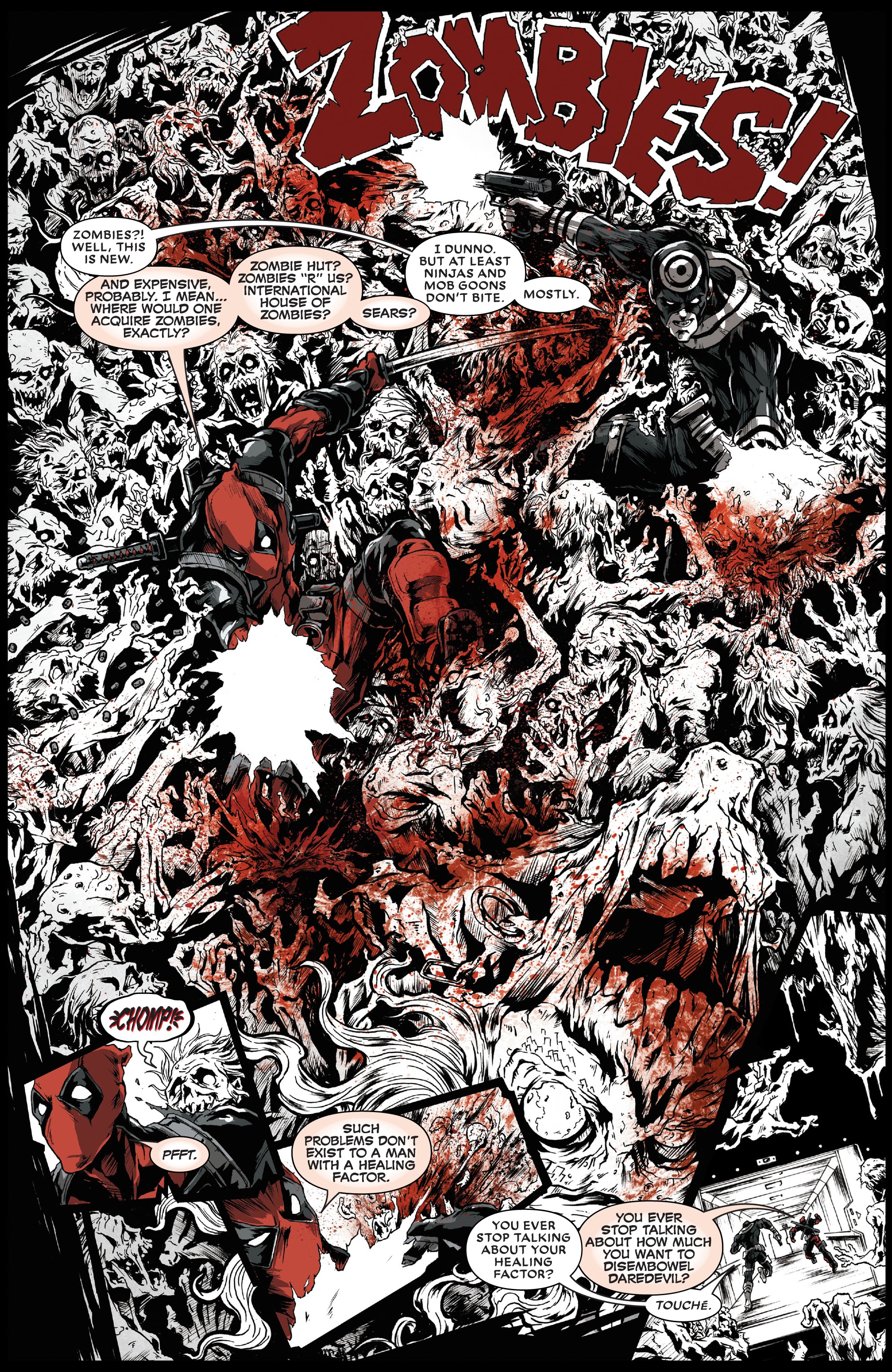 Read online Deadpool: Black, White & Blood comic -  Issue #3 - 16