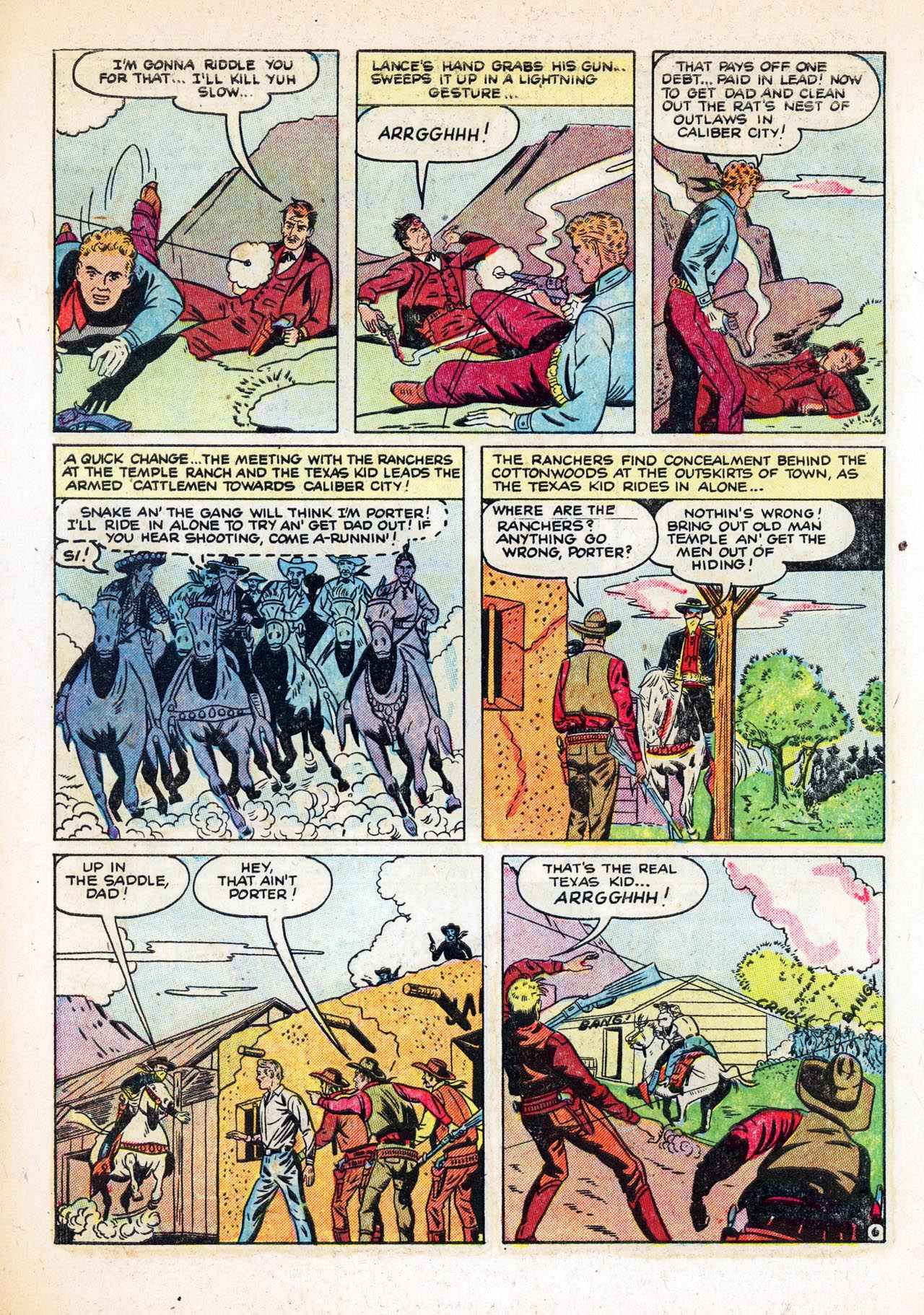 Read online Texas Kid comic -  Issue #8 - 8