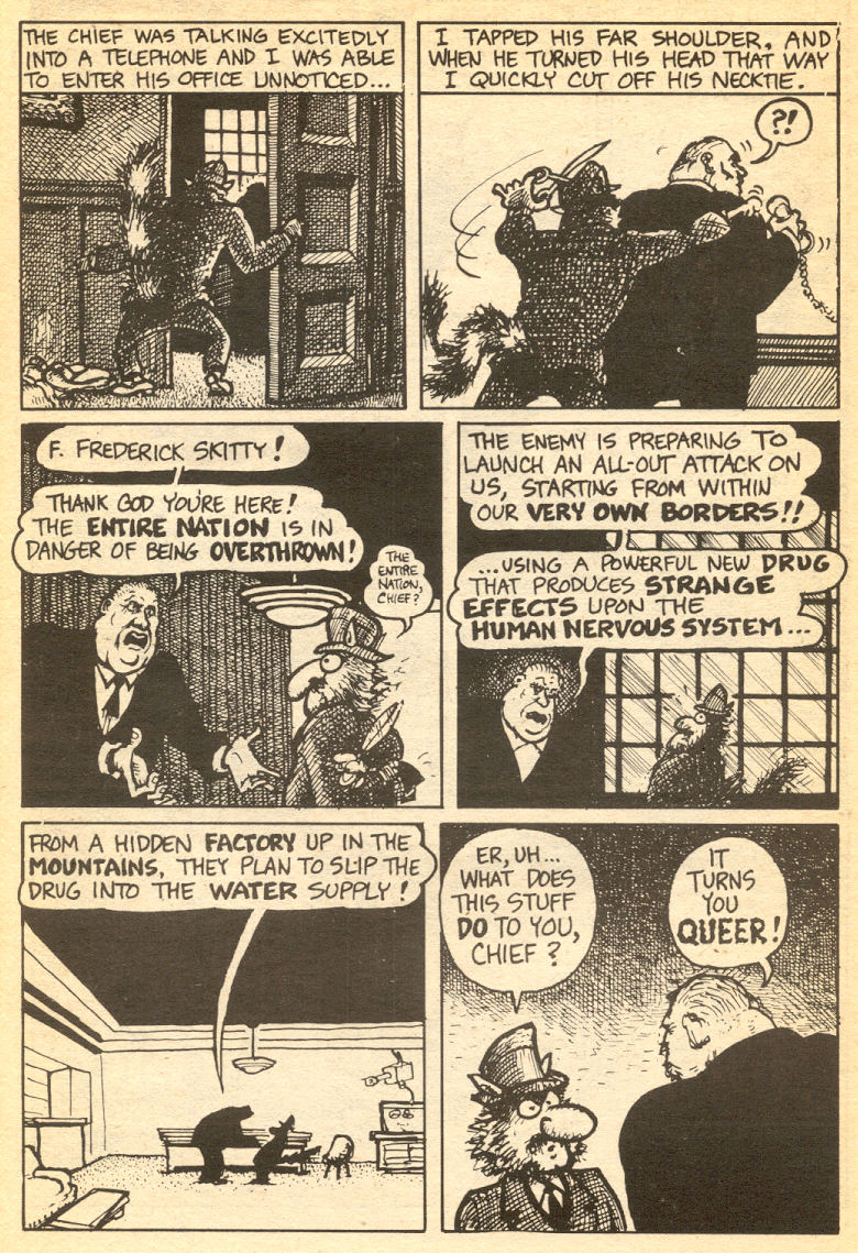 Read online Adventures of Fat Freddy's Cat comic -  Issue #1 - 7