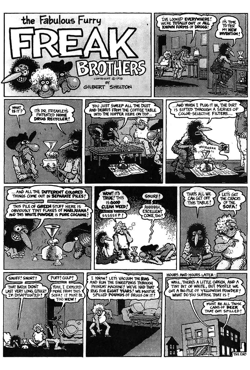 Read online The Fabulous Furry Freak Brothers comic -  Issue #13 - 7
