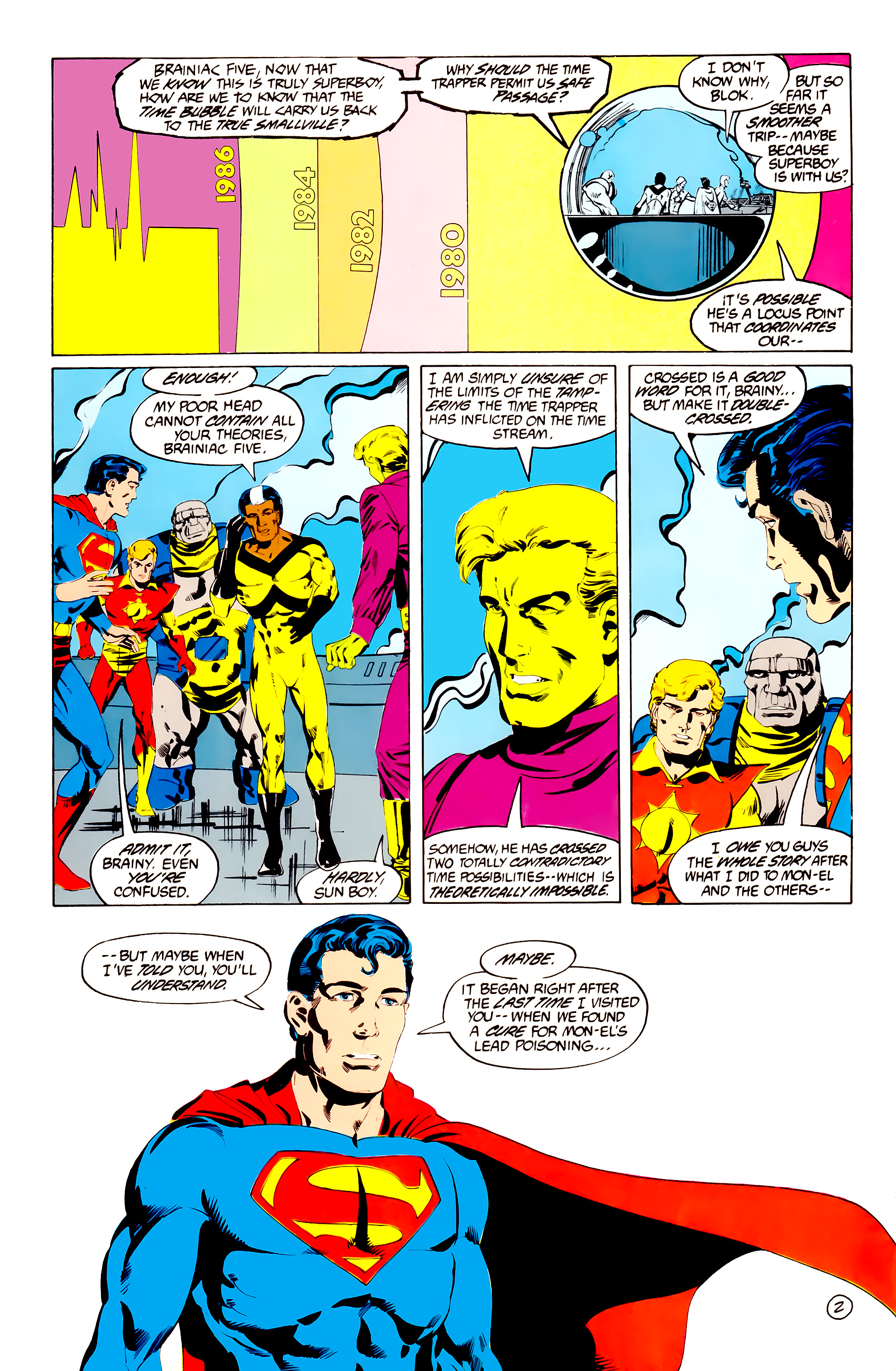 Read online Legion of Super-Heroes (1984) comic -  Issue #38 - 3