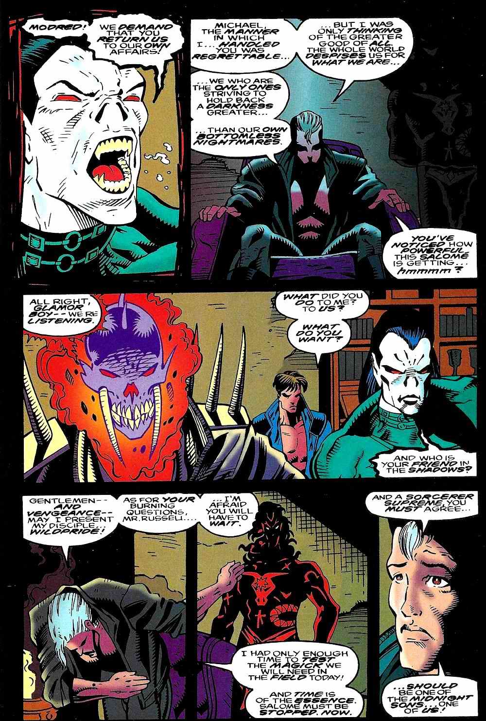 Read online Midnight Sons Unlimited comic -  Issue #5 - 21