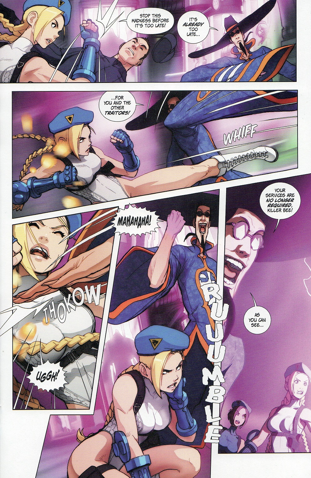 Read online Street Fighter Legends: Cammy comic -  Issue #4 - 12