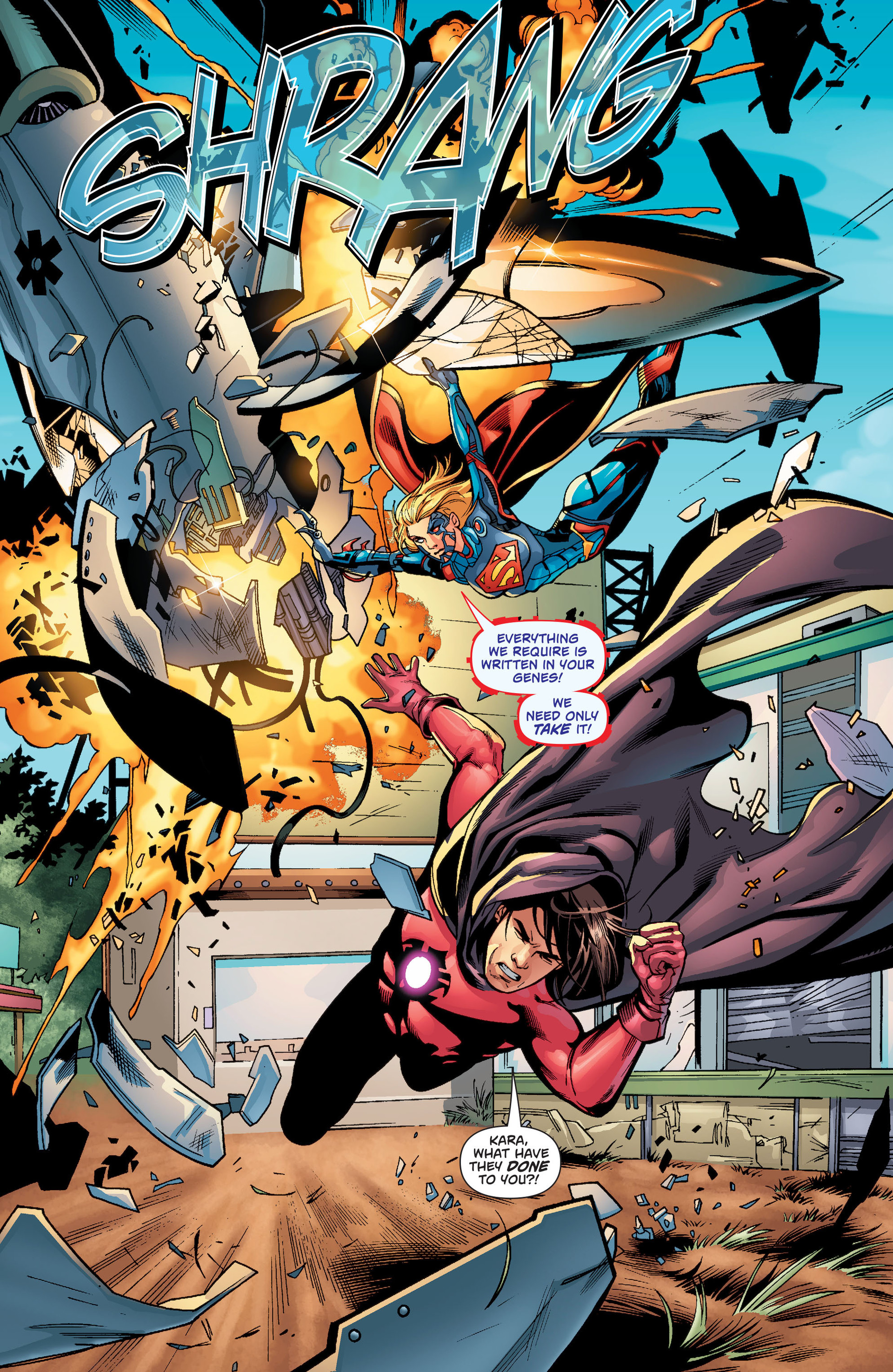 Read online Supergirl: Futures End comic -  Issue # TPB - 7