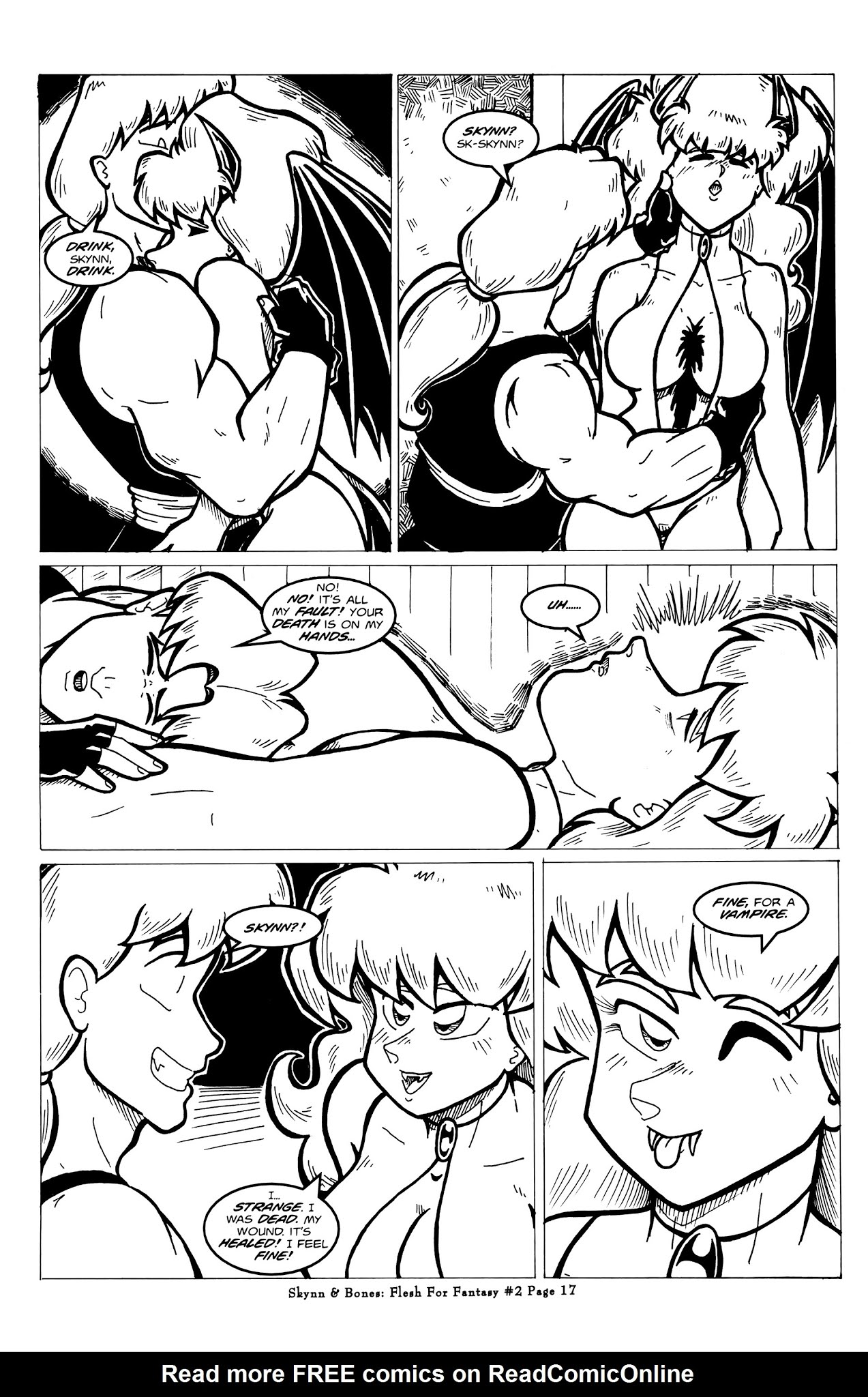 Read online Skynn & Bones: Flesh for Fantasy comic -  Issue #2 - 19