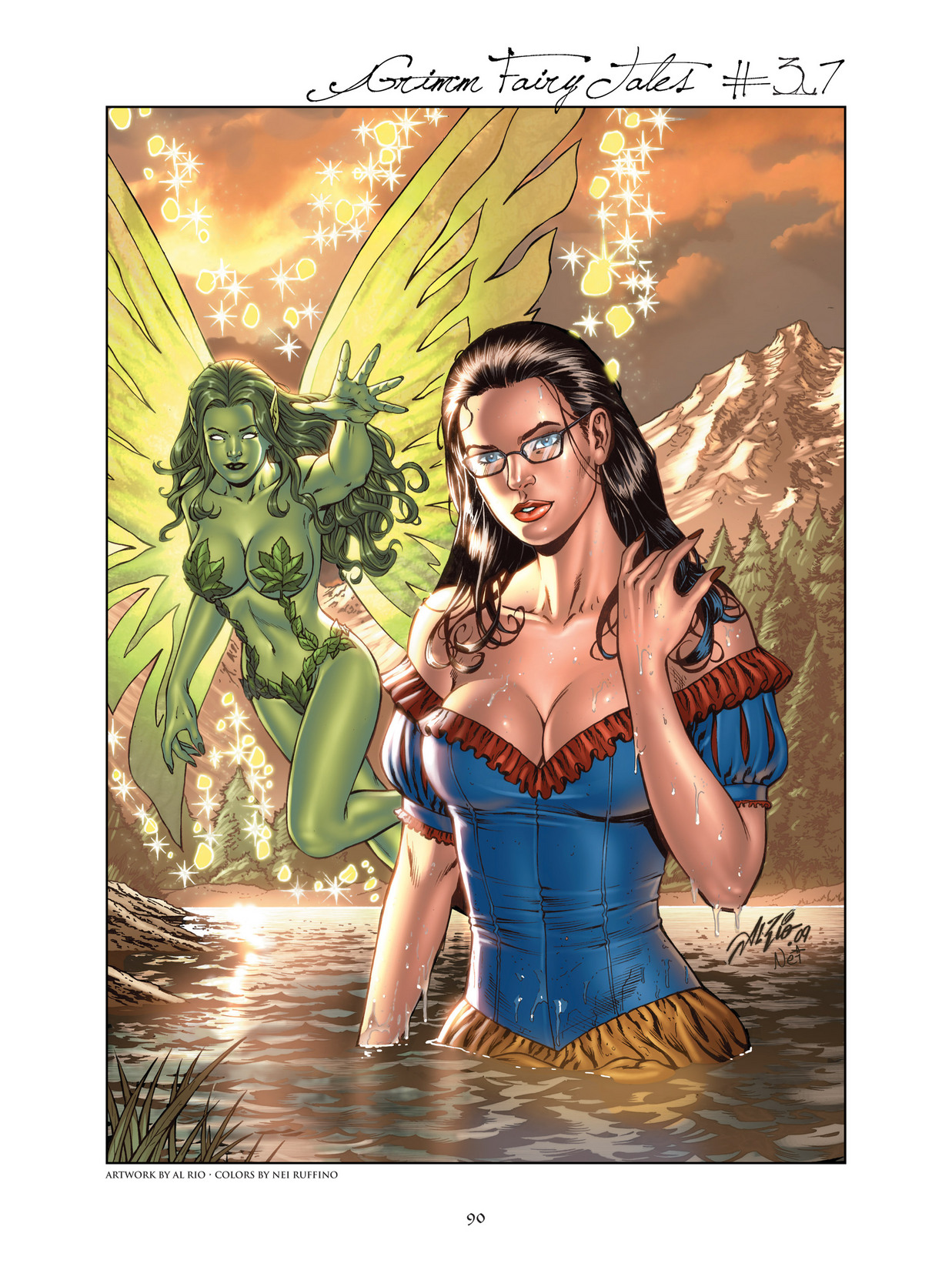 Read online Grimm Fairy Tales: Art Book comic -  Issue # TPB - 90