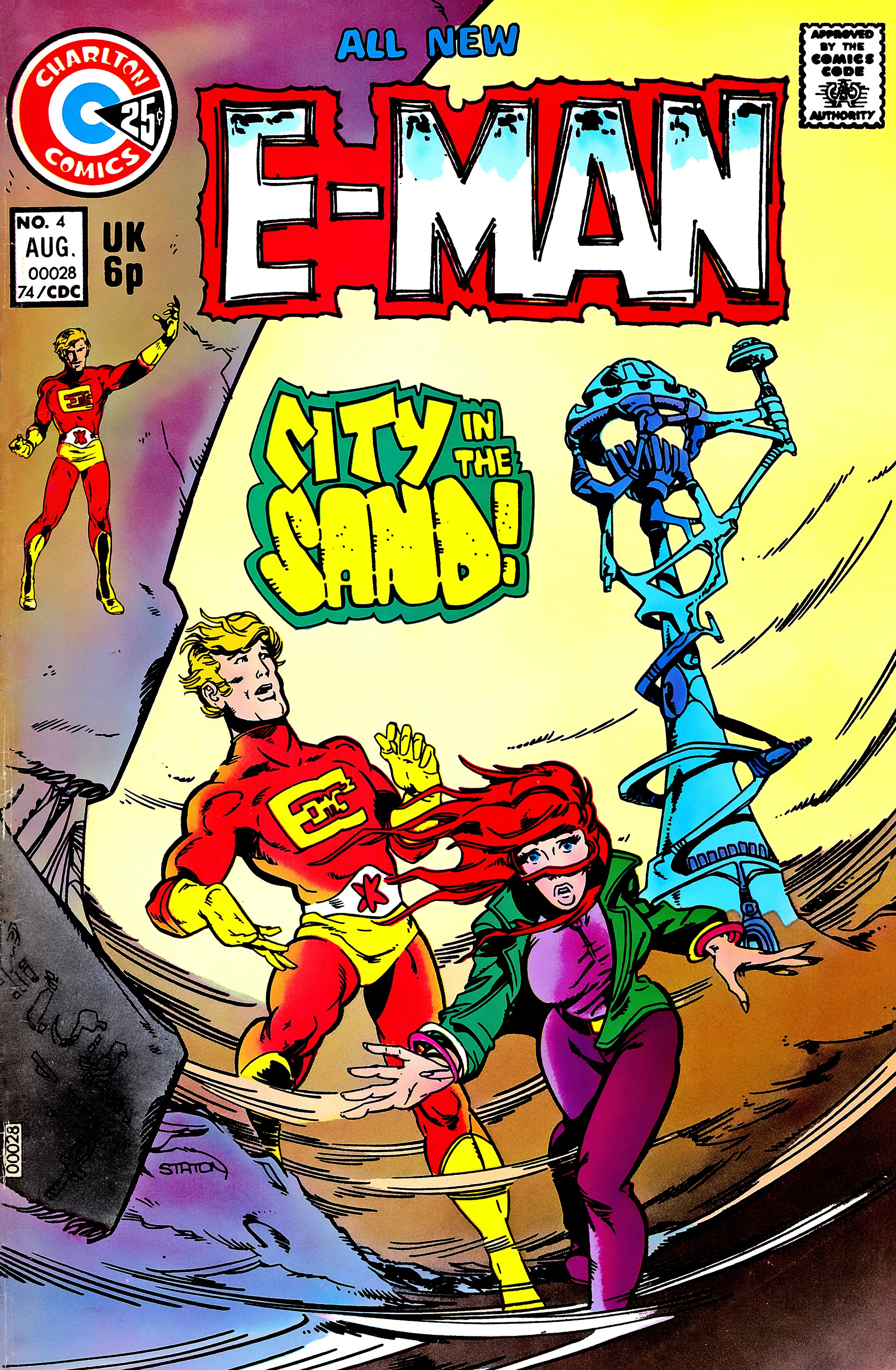 Read online E-Man (1973) comic -  Issue #4 - 1