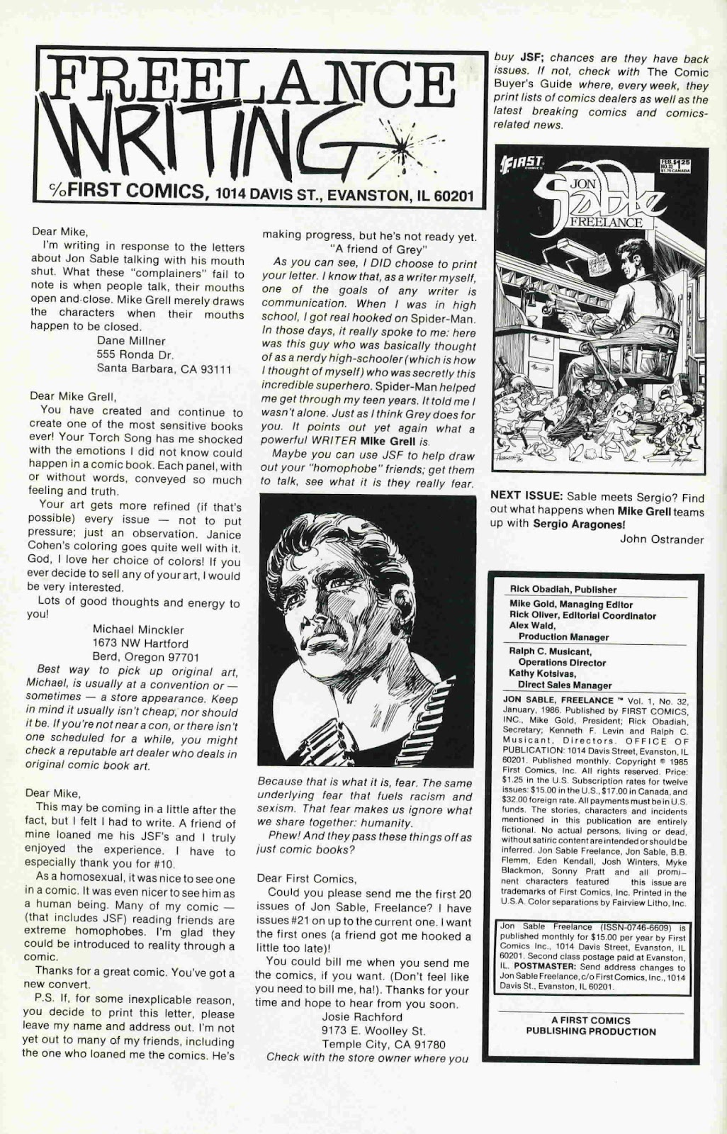 Jon Sable, Freelance issue 32 - Page 2