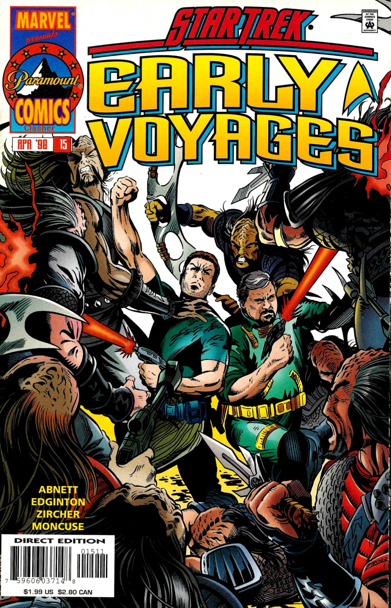 Read online Star Trek: Early Voyages comic -  Issue #15 - 1