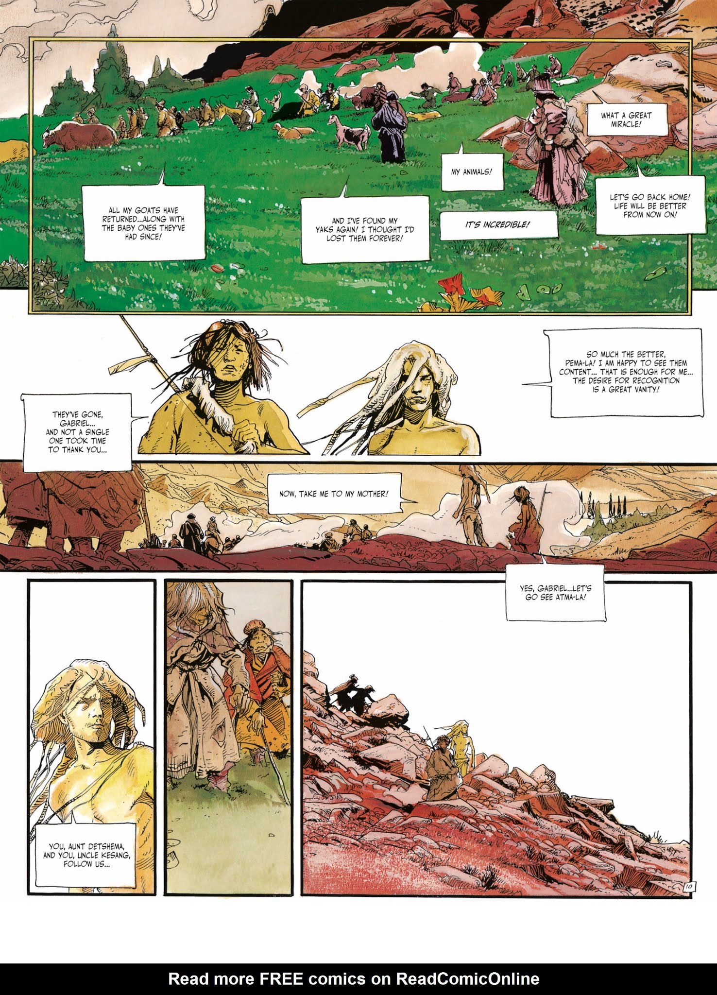 Read online The White Lama comic -  Issue #6 - 14