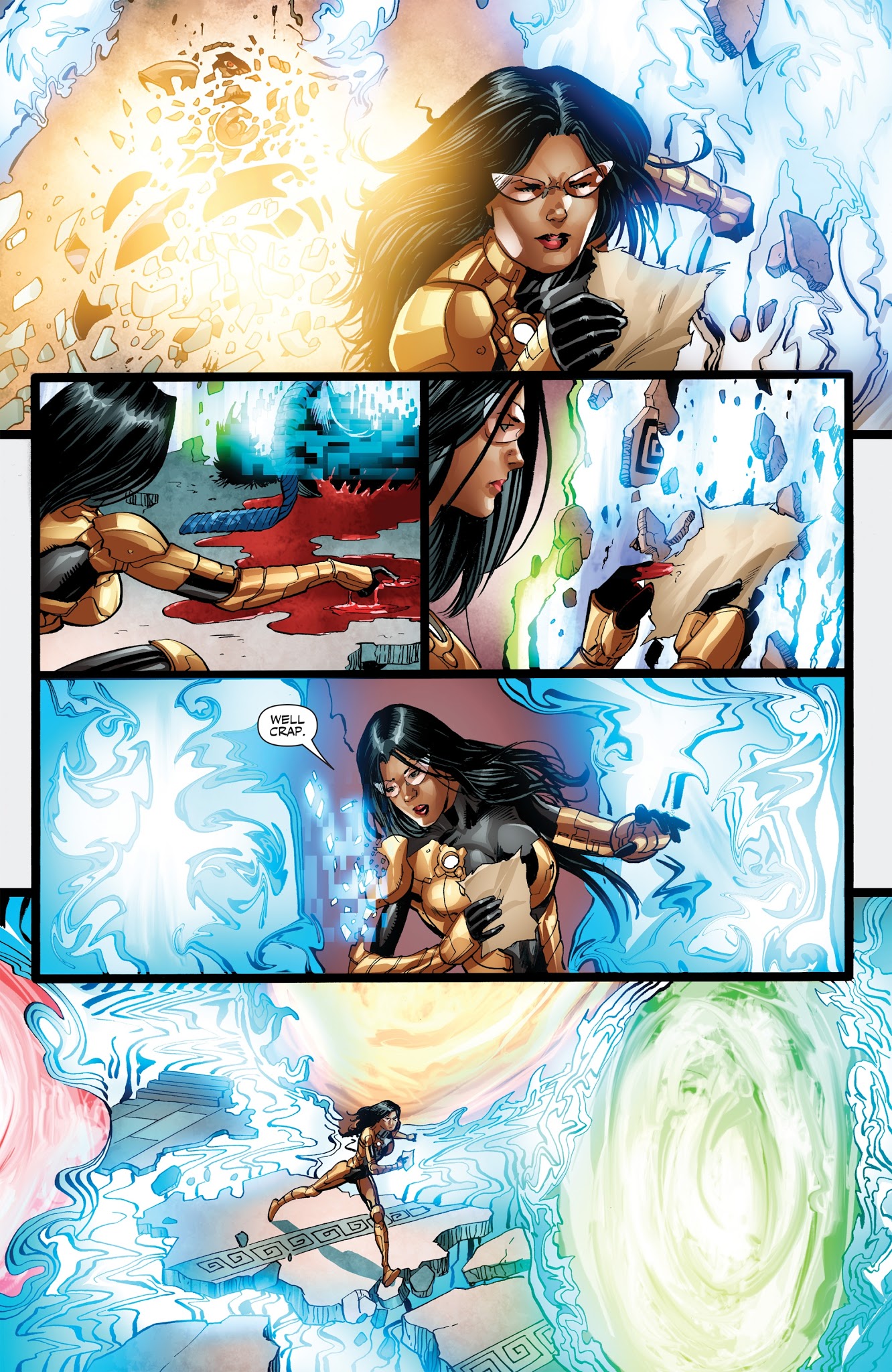 Read online Faith and the Future Force comic -  Issue #2 - 16