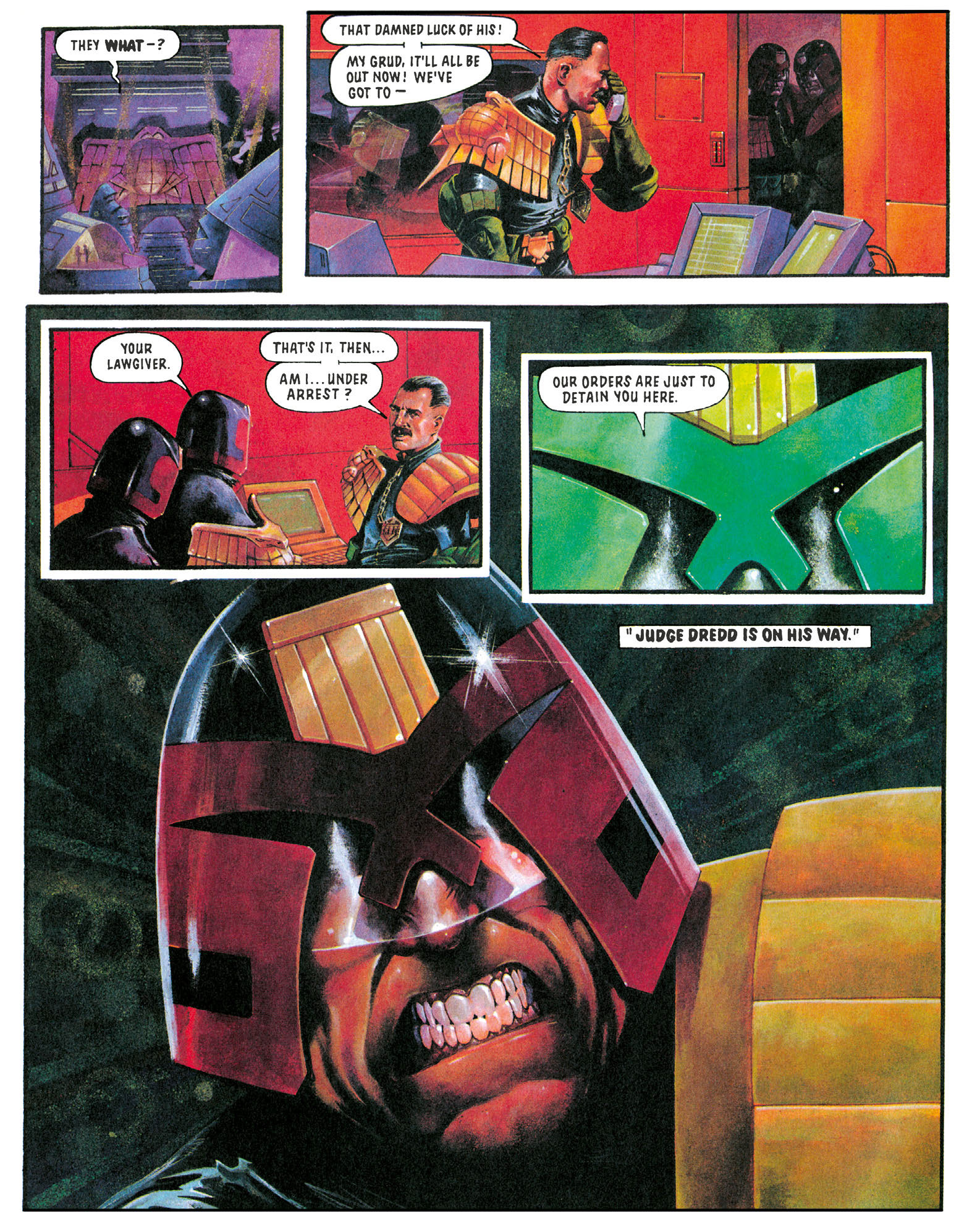 Read online Essential Judge Dredd: America comic -  Issue # TPB (Part 2) - 31