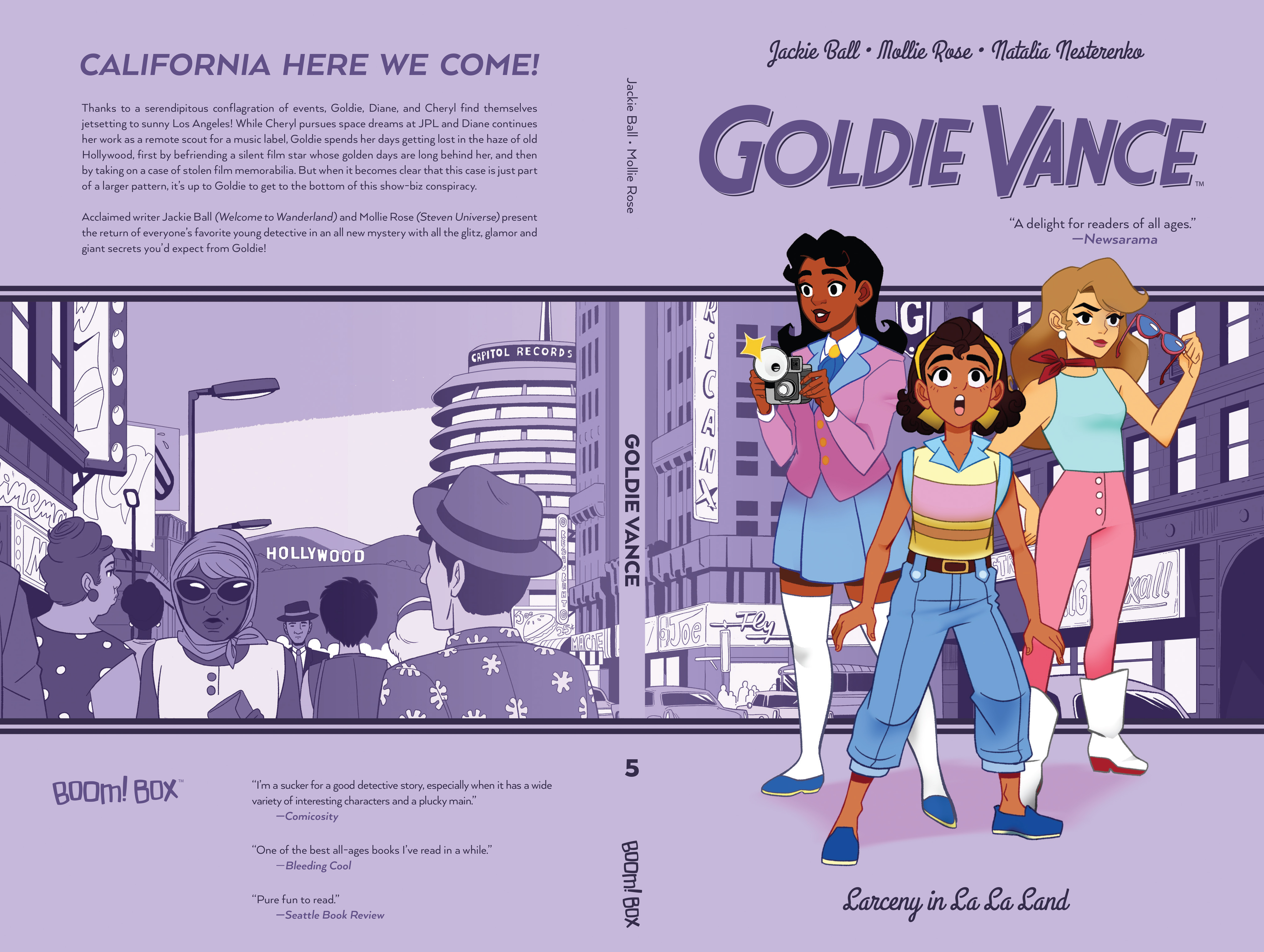 Read online Goldie Vance comic -  Issue # _TPB 5 - 1