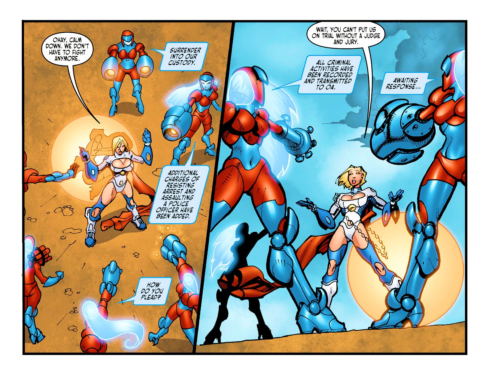 Read online Ame-Comi: Power Girl comic -  Issue #3 - 19