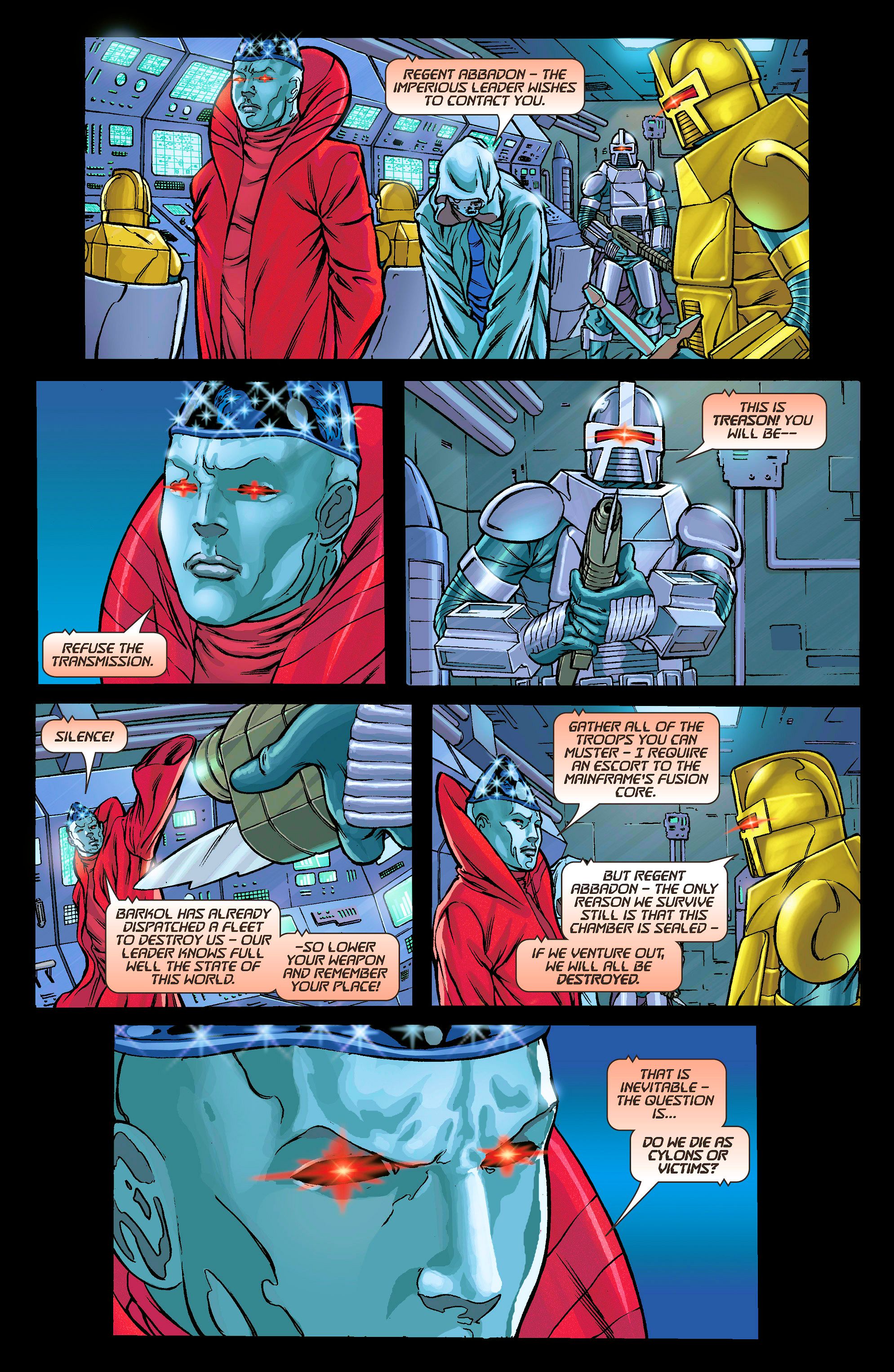 Read online Battlestar Galactica: Cylon Apocalypse comic -  Issue #4 - 18