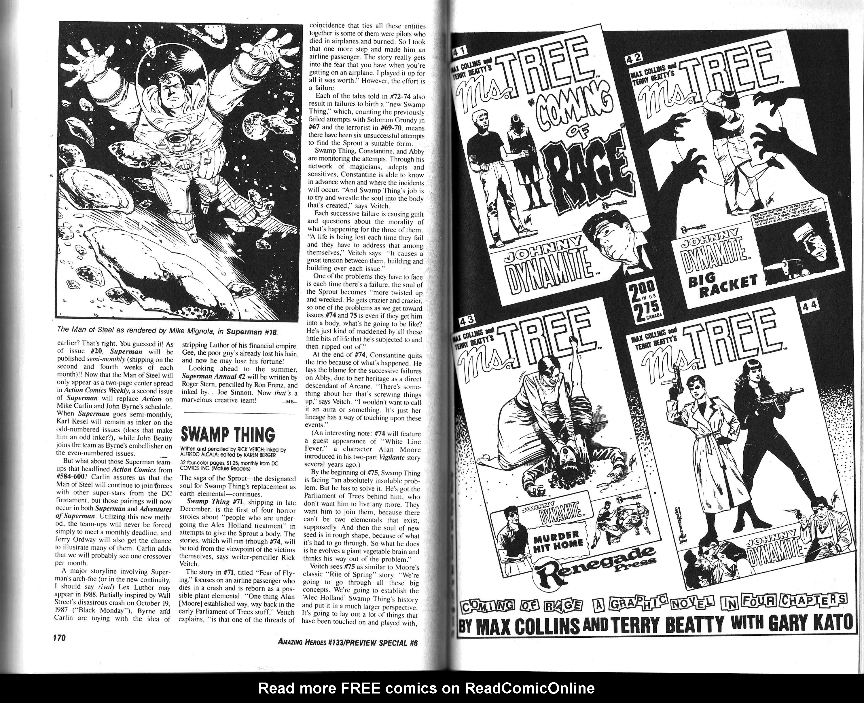 Read online Amazing Heroes comic -  Issue #133 - 87