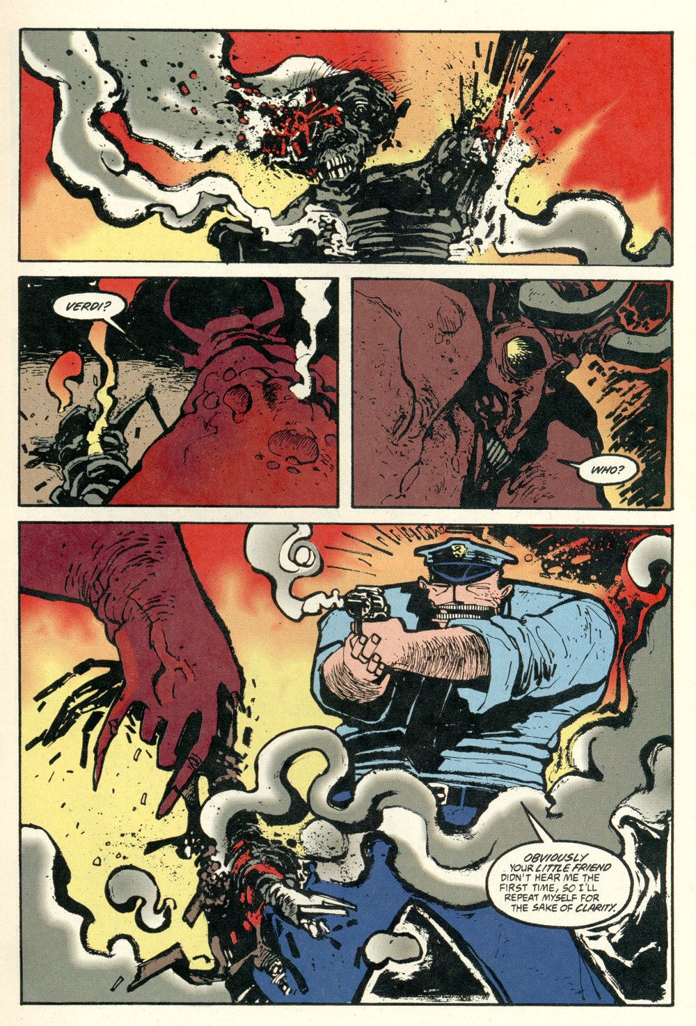 Read online Ted McKeever's Metropol comic -  Issue #10 - 11