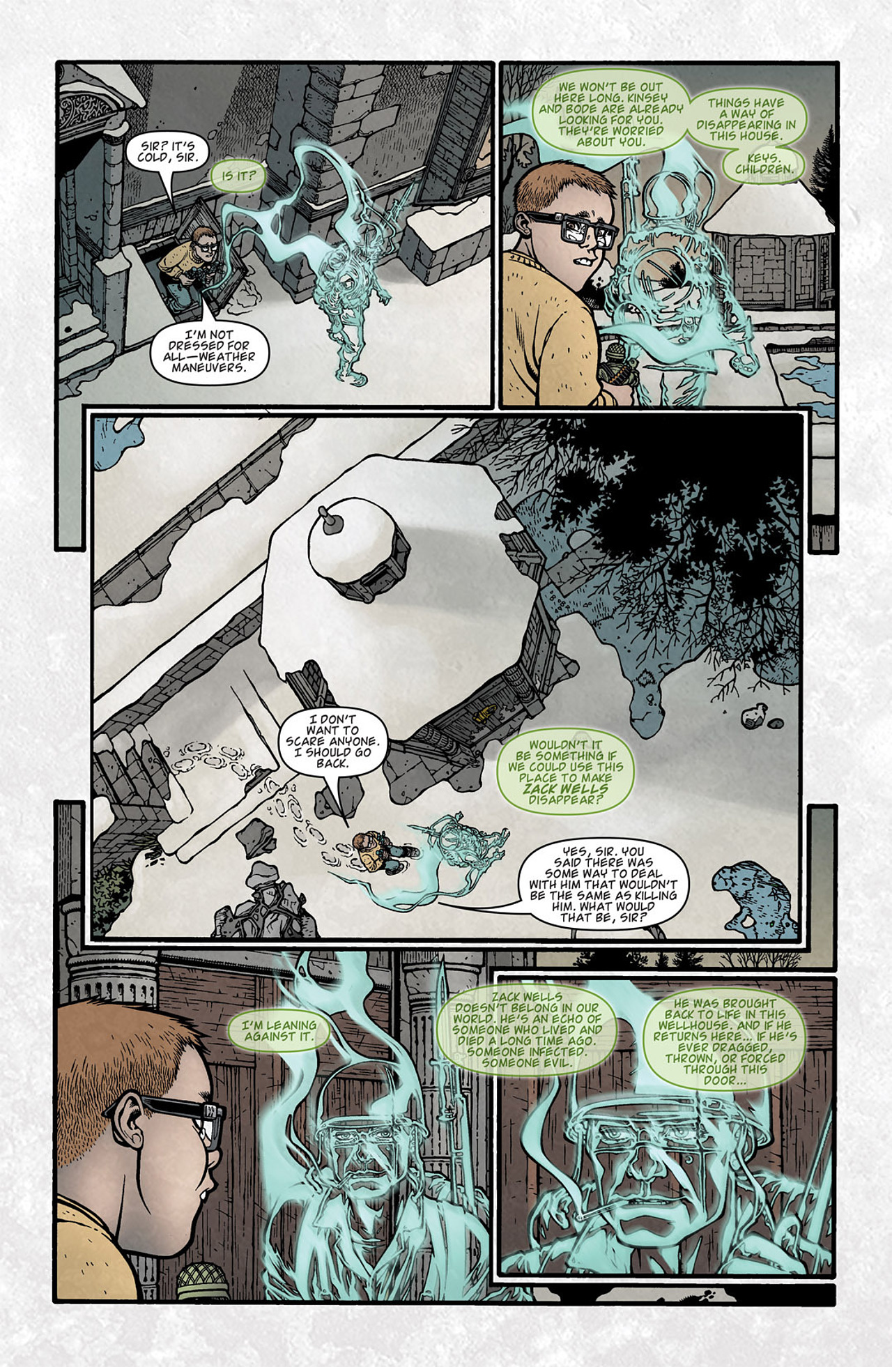 Read online Locke & Key: Keys to the Kingdom comic -  Issue #4 - 16