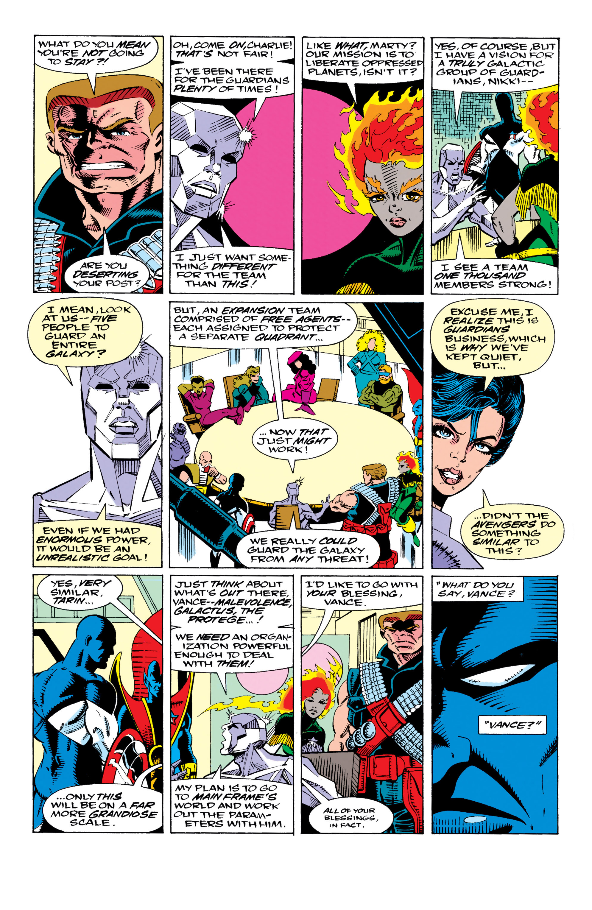 Read online Guardians of the Galaxy (1990) comic -  Issue # _TPB Guardians of the Galaxy by Jim Valentino 2 (Part 3) - 33