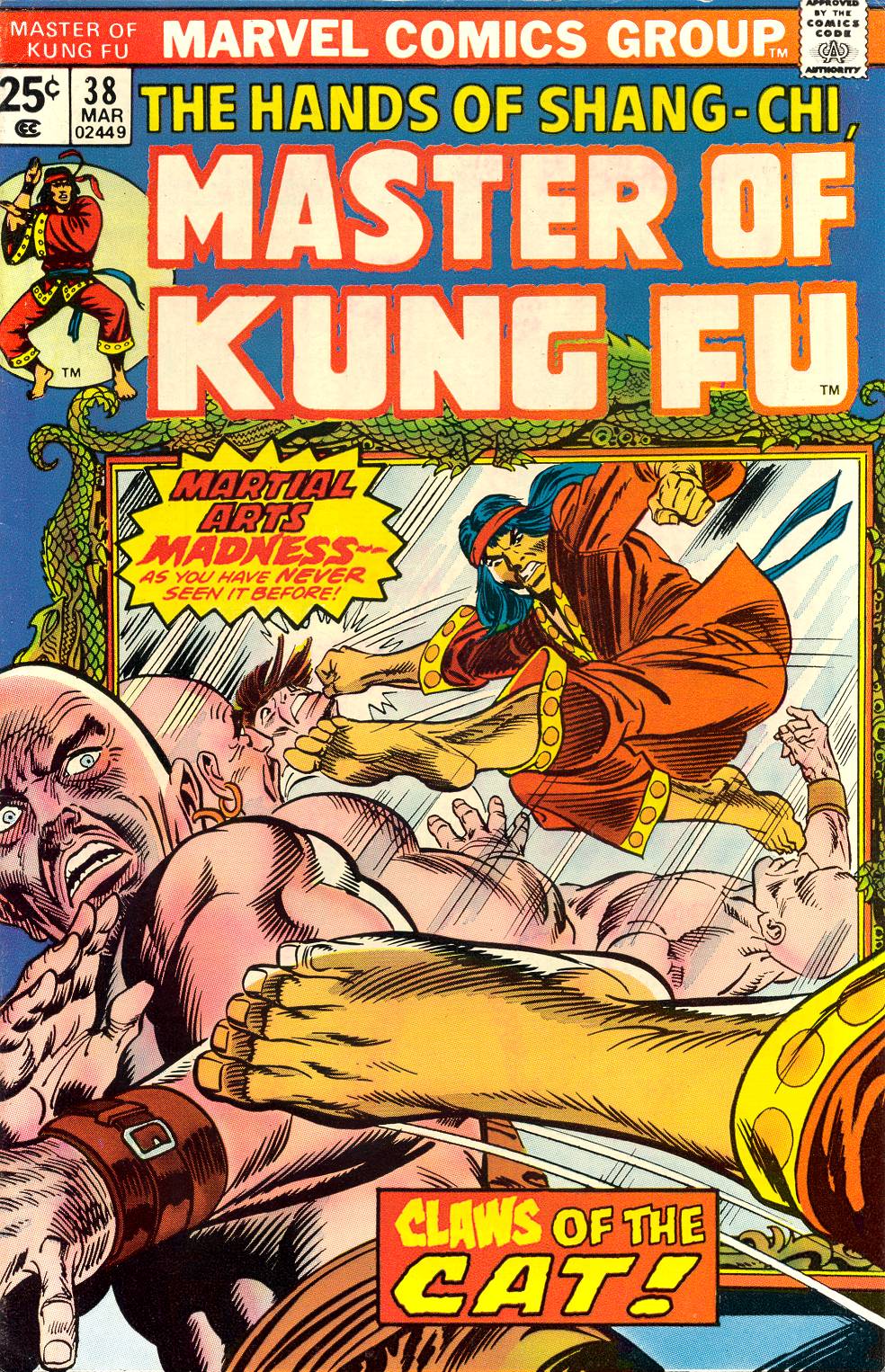 Read online Master of Kung Fu (1974) comic -  Issue #38 - 1