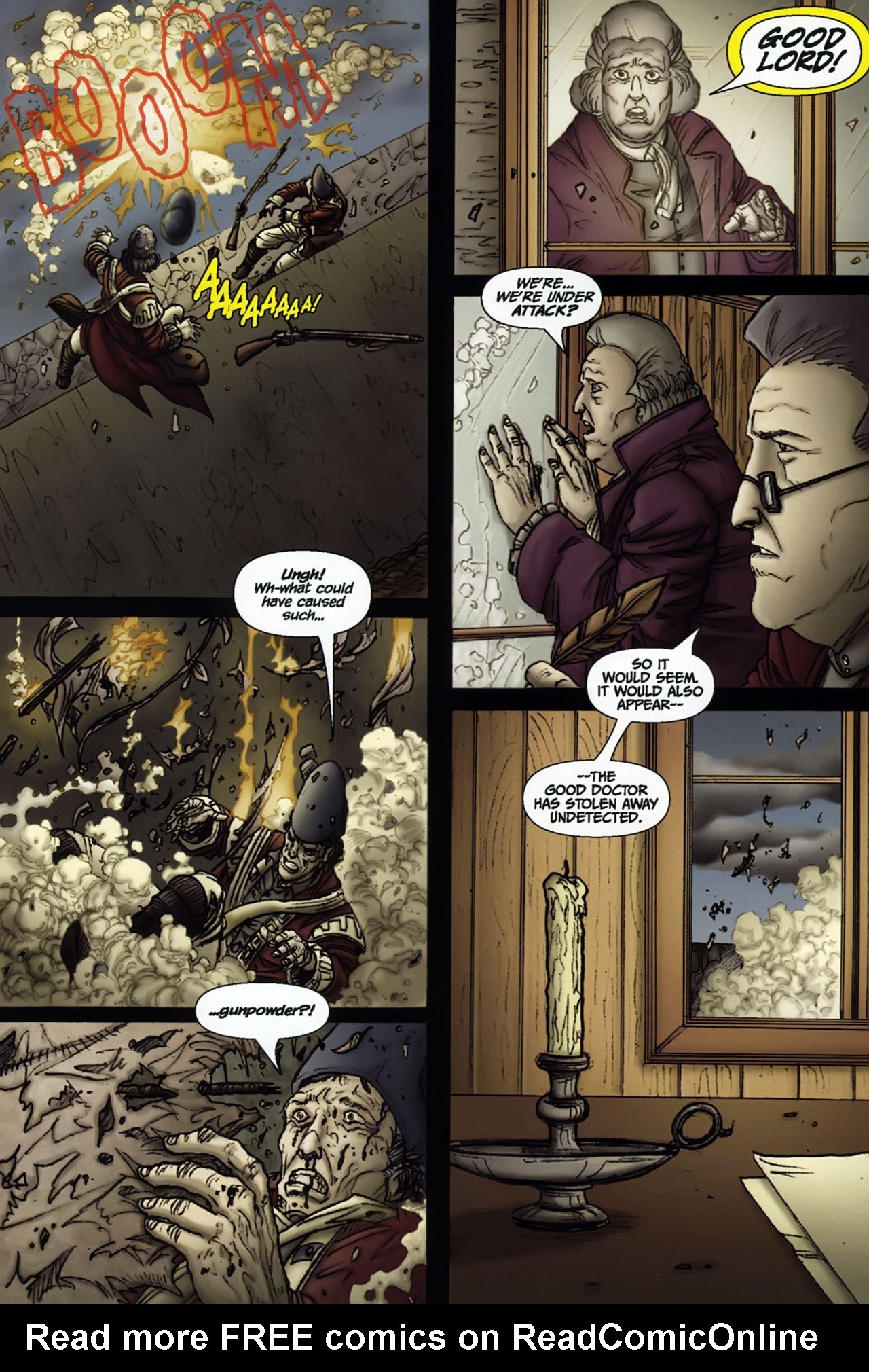 Read online Pistolfist Revolutionary Warrior comic -  Issue #4 - 12