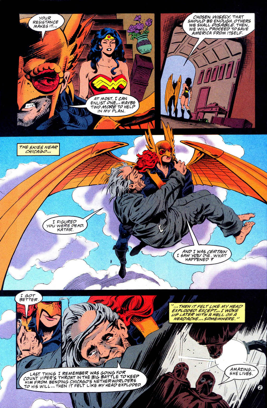 Hawkman (1993) Issue #5 #8 - English 3