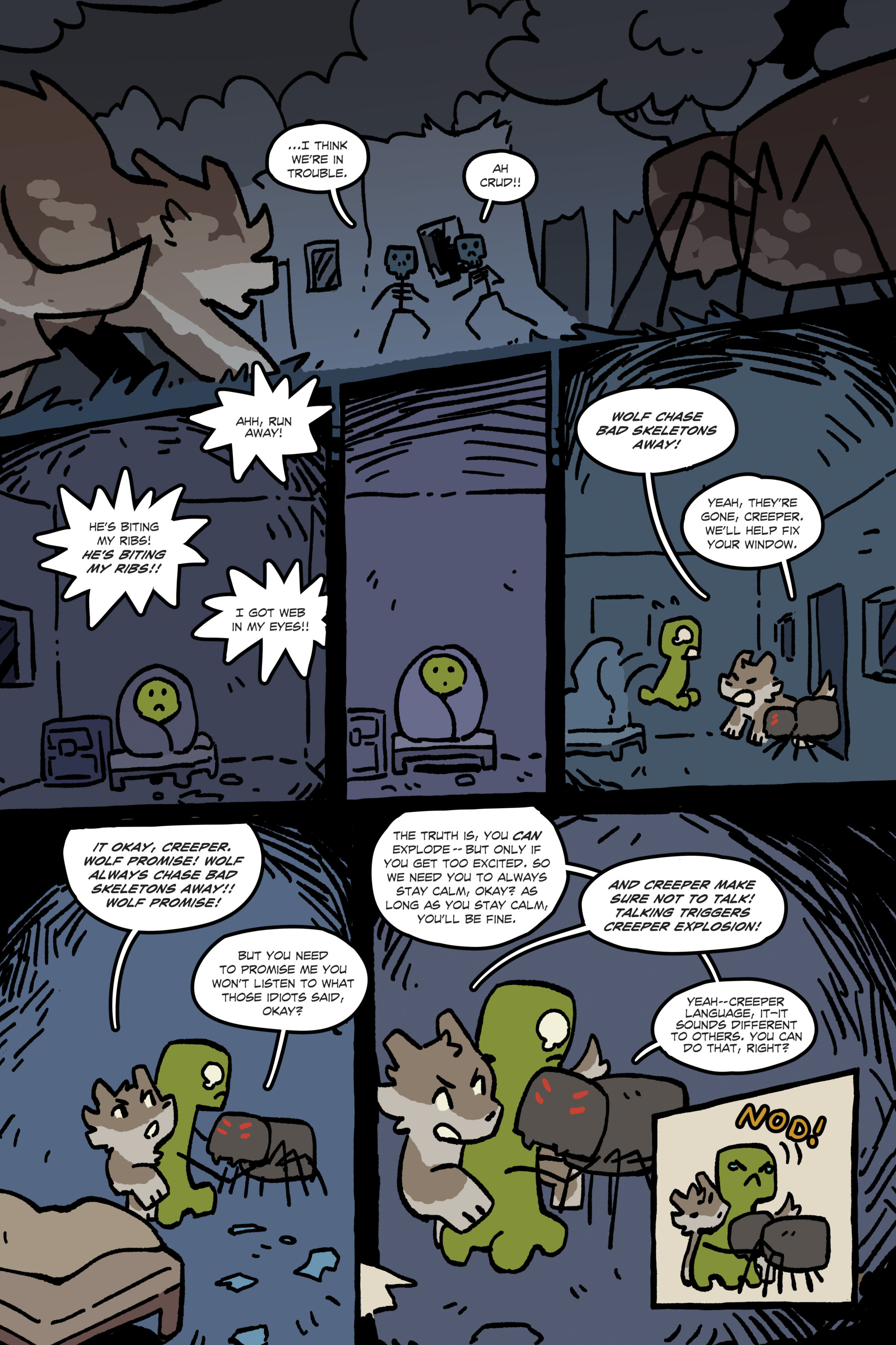 Read online Minecraft: Stories From the Overworld comic -  Issue # TPB - 36