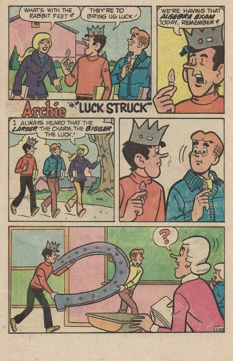Read online Archie's Joke Book Magazine comic -  Issue #269 - 17