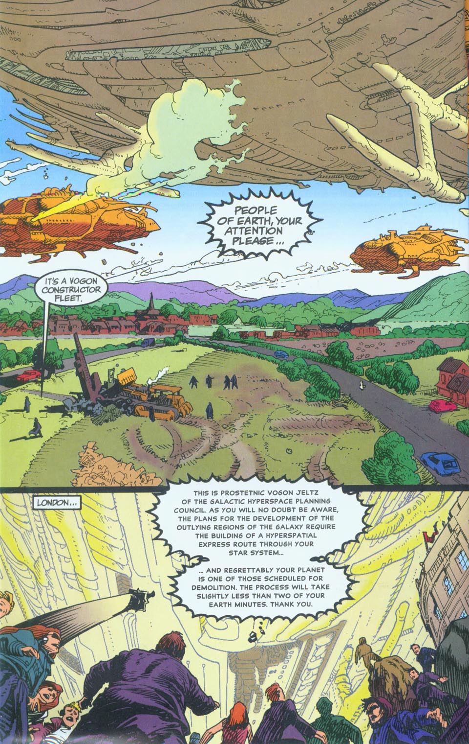 Read online Hitchhiker's Guide to the Galaxy comic -  Issue #1 - 20