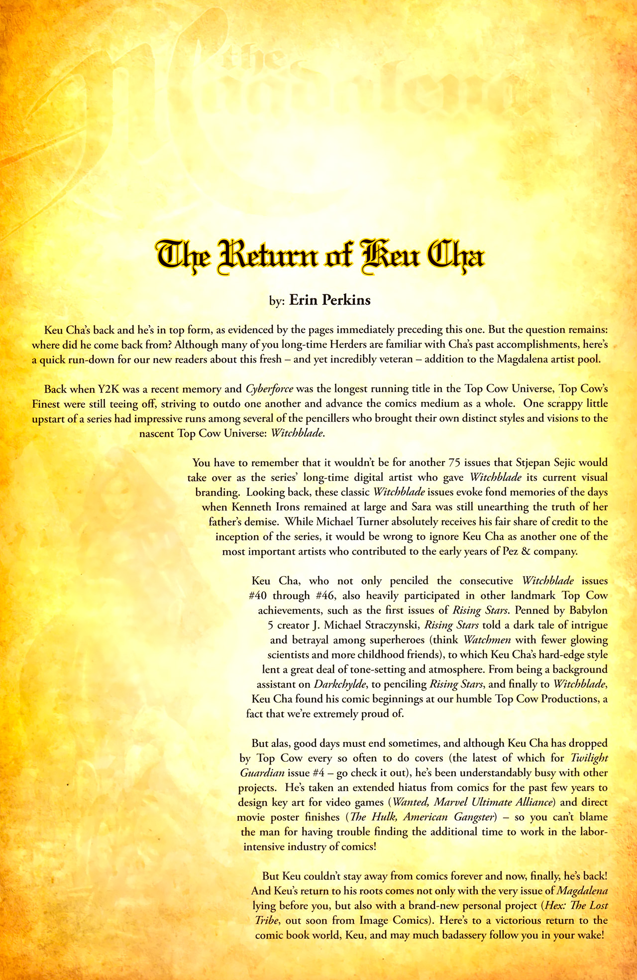 Read online The Magdalena (2010) comic -  Issue #8 - 23