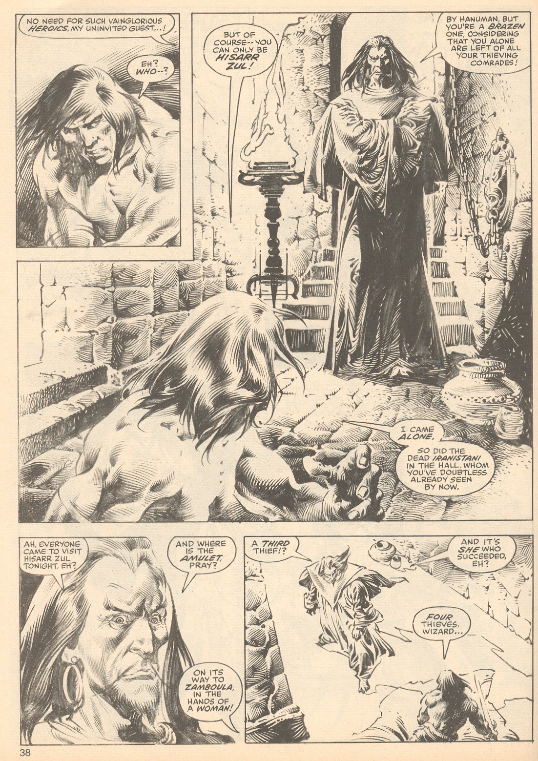 Read online The Savage Sword Of Conan comic -  Issue #53 - 38