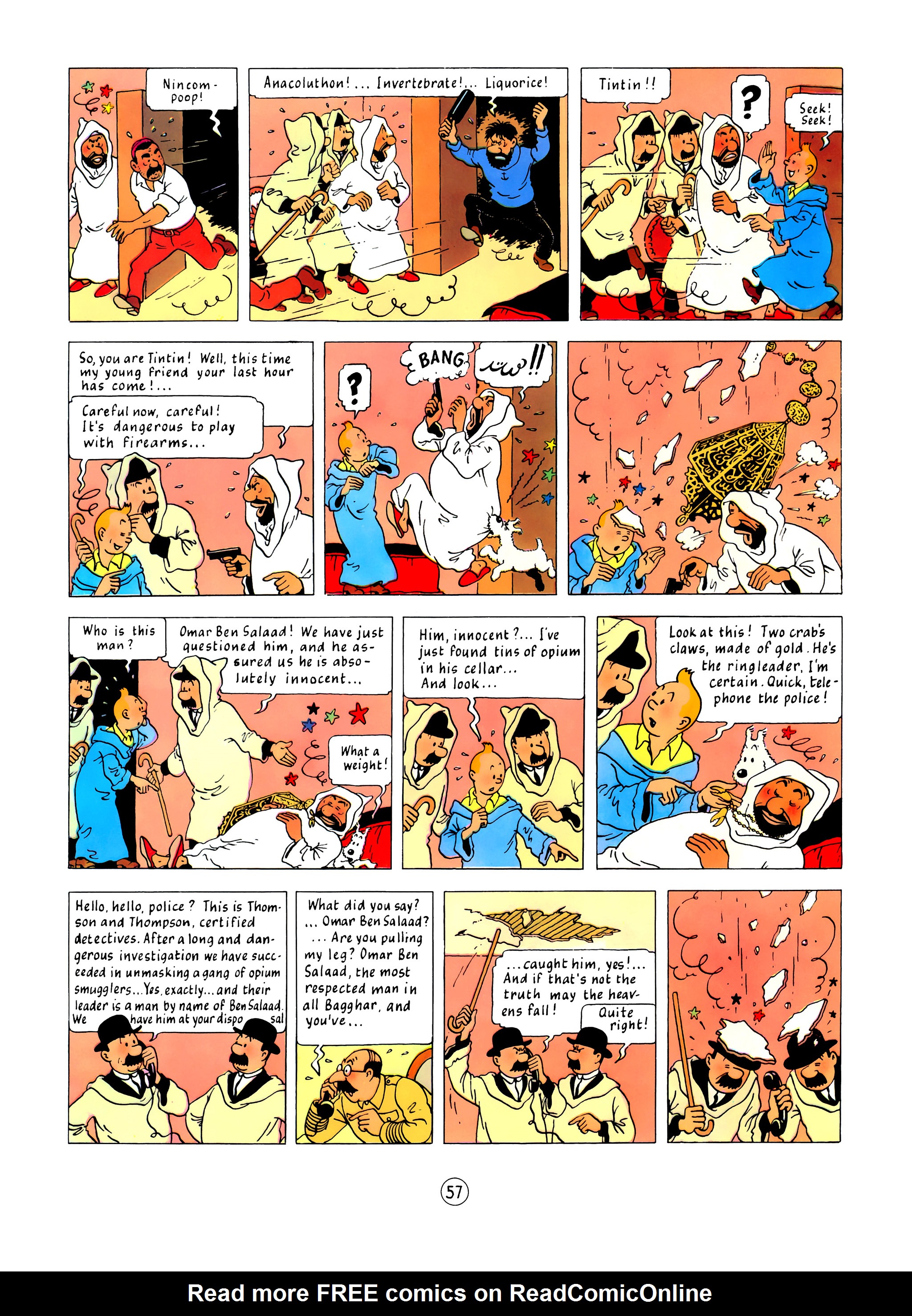 Read online The Adventures of Tintin comic -  Issue #9 - 60